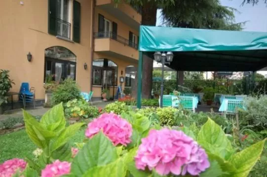 Patio in Albergo Ponte Vecchio