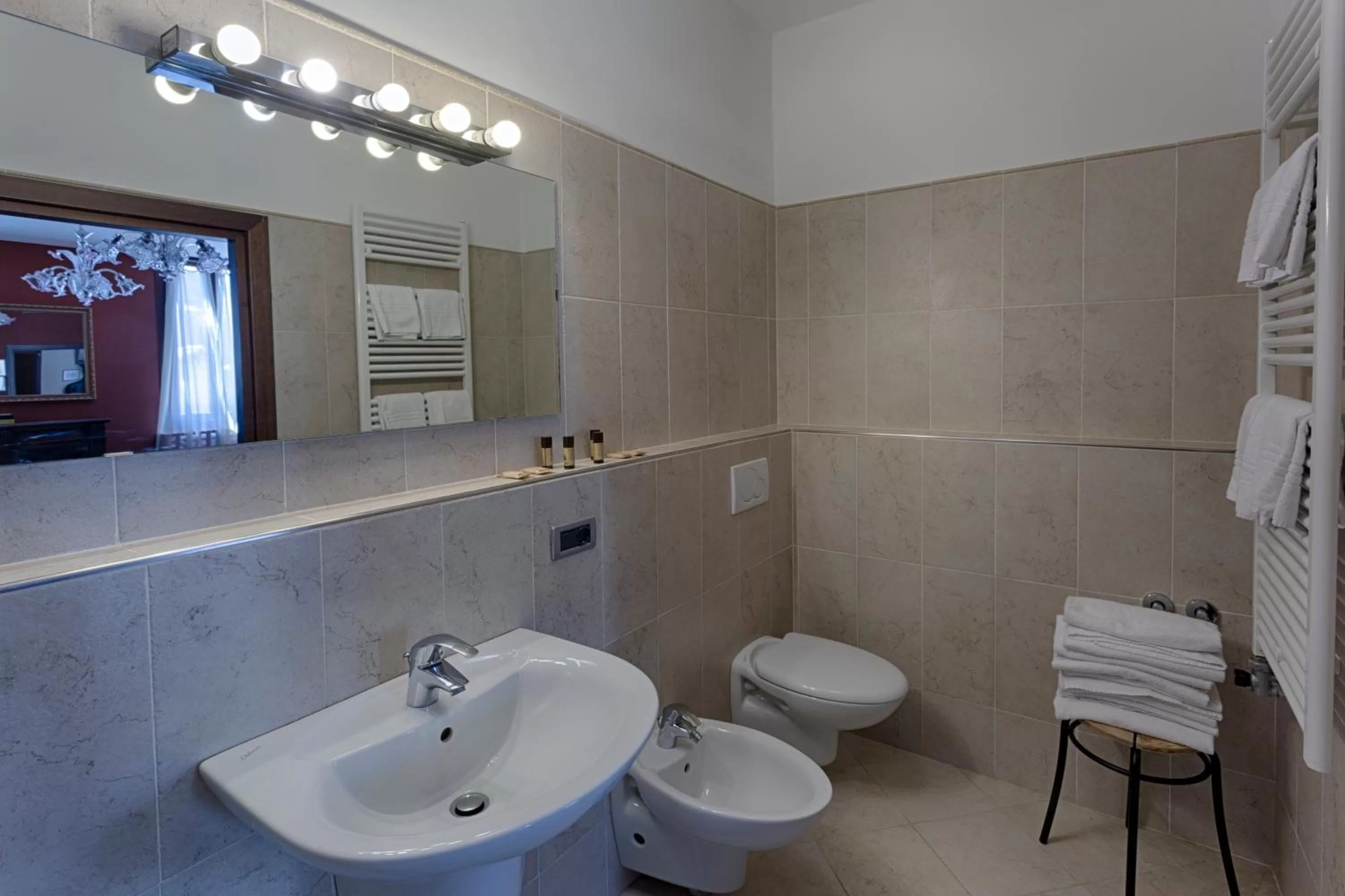 Bathroom in Hotel Guerrato