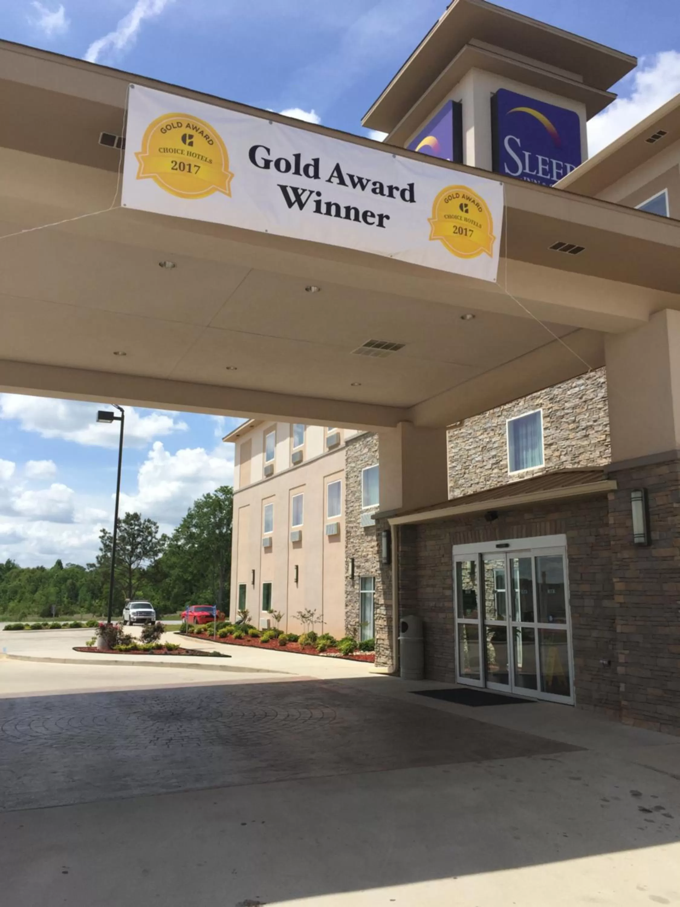 Certificate/Award in Sleep Inn & Suites Meridian - Bonita Lakes