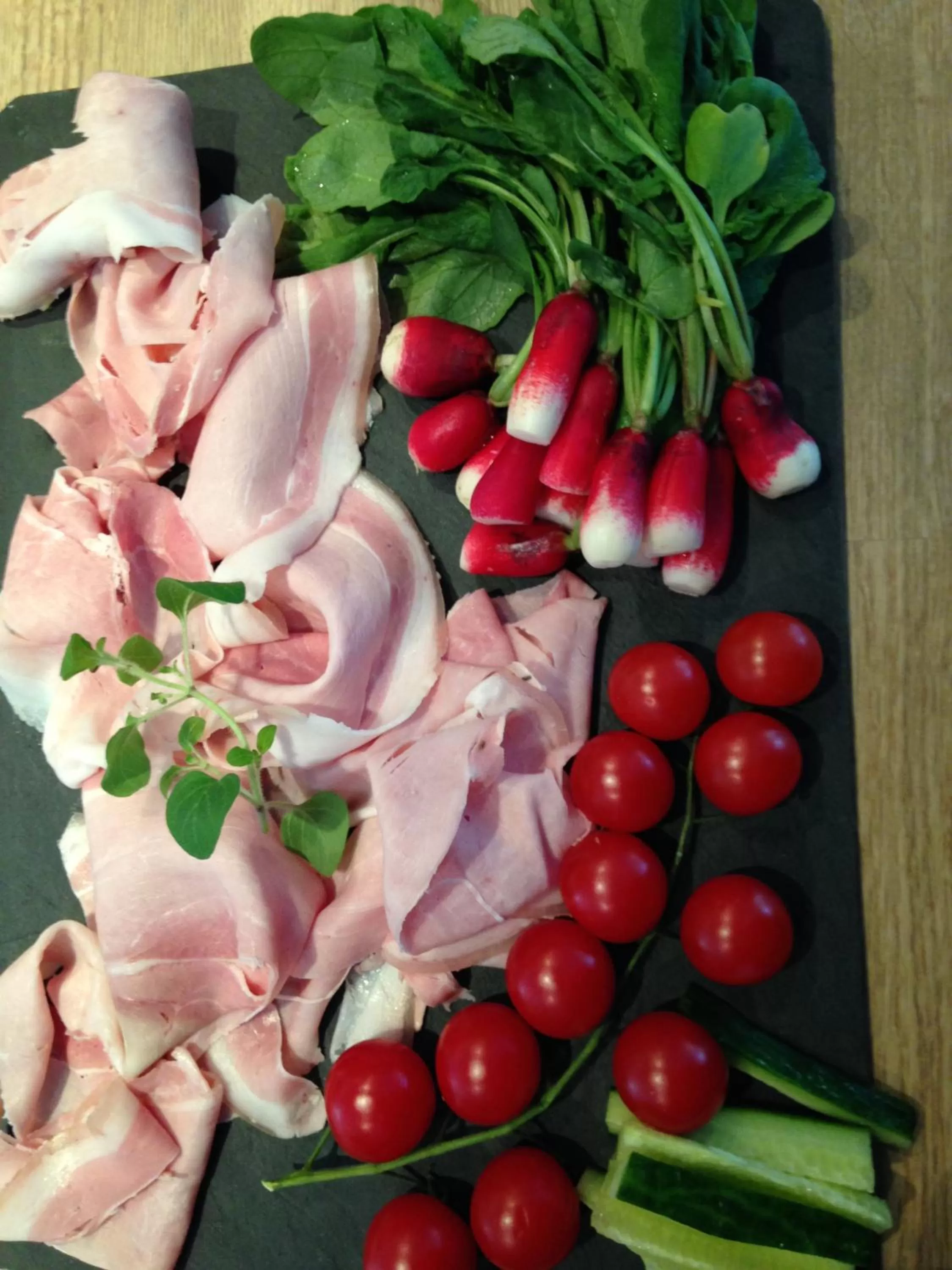 Food close-up in Mas Notre Dame