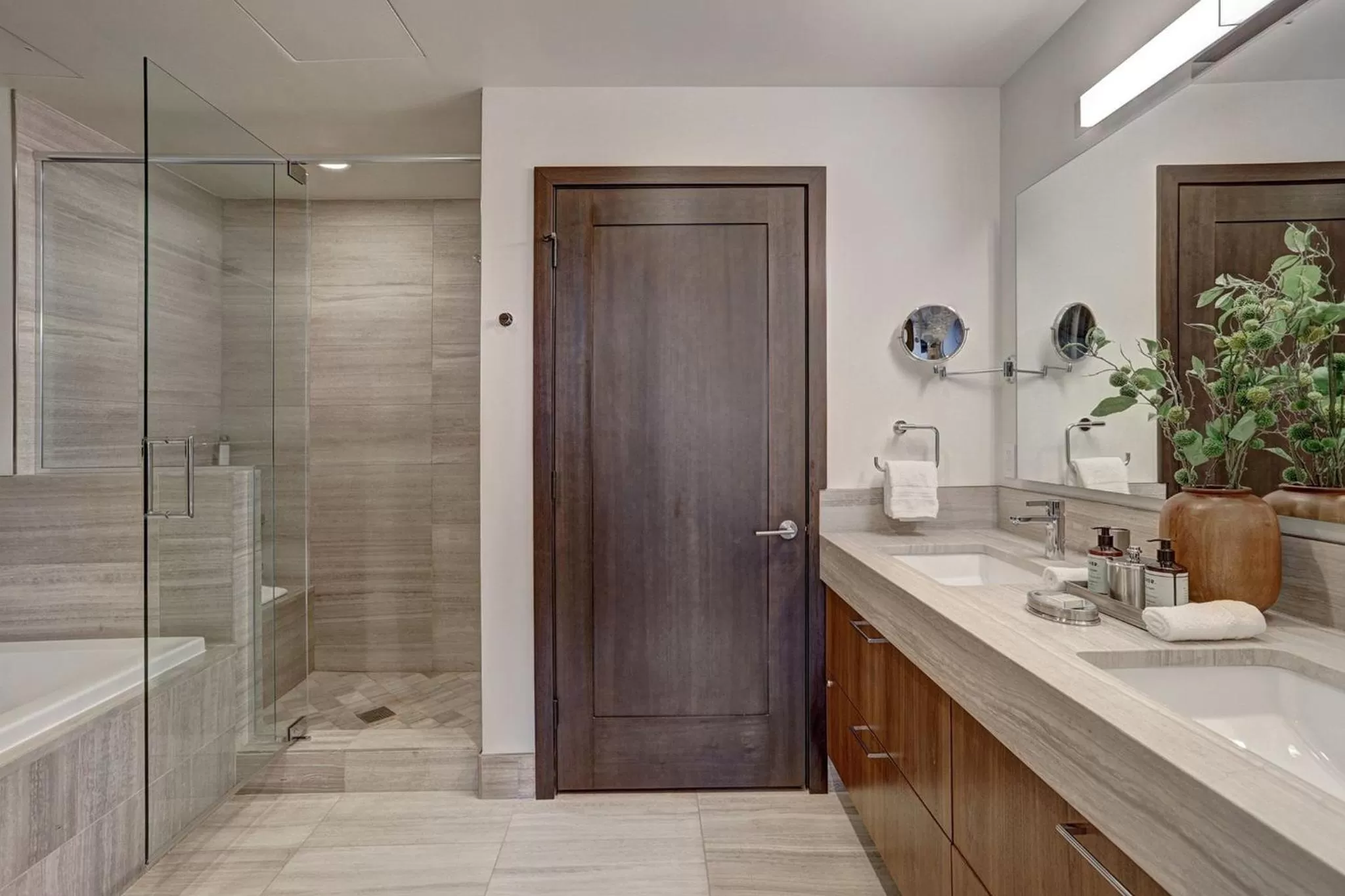 Bathroom in The Arrabelle at Vail Square, a RockResort, by Vail Resorts