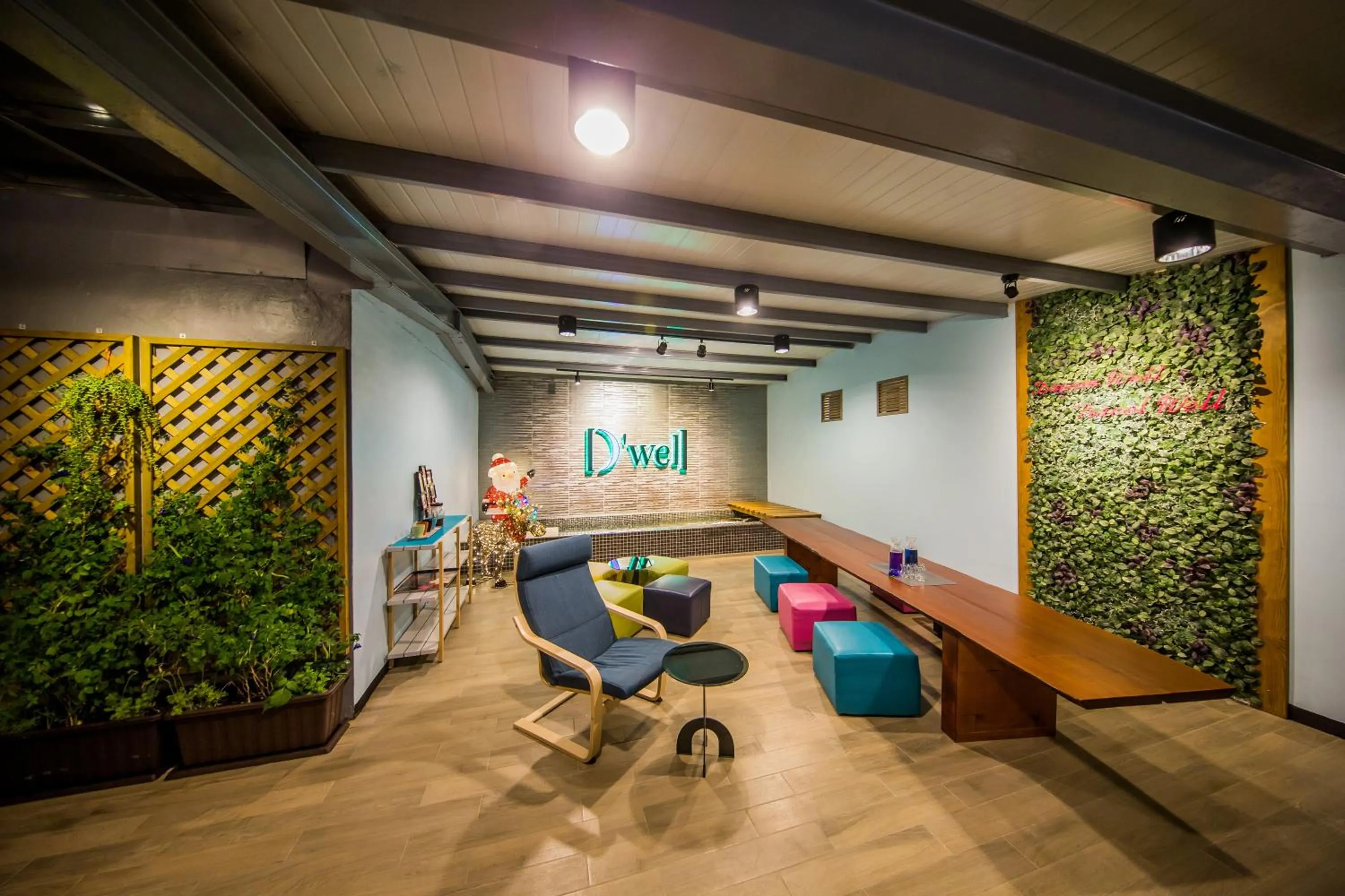 Garden in 旅悅 國際青年旅館 DreamWell Hostel