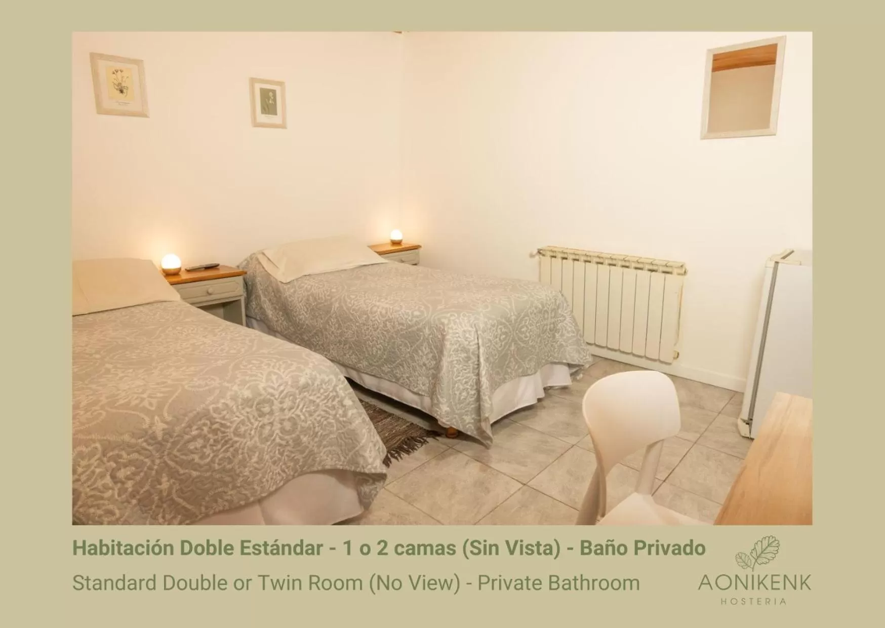 Photo of the whole room, Bed in Hostería Aonikenk