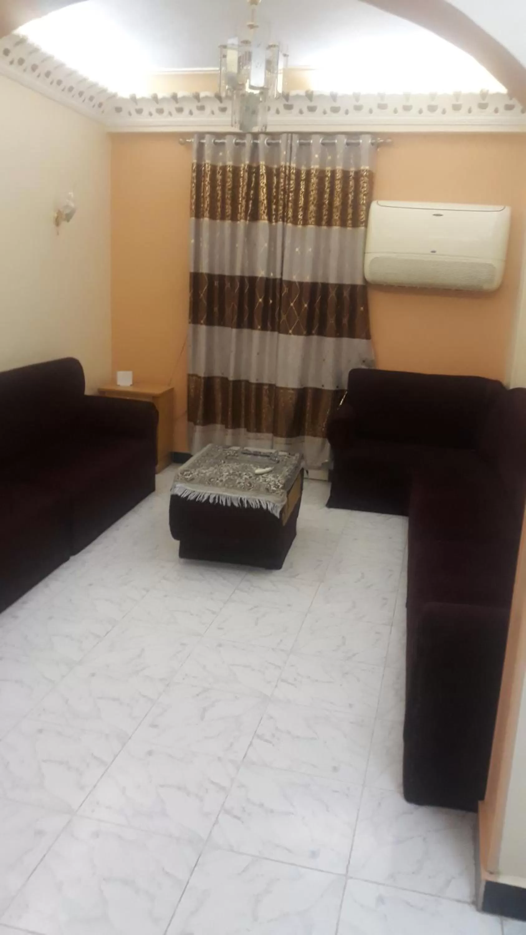 Living room, Seating Area in Taharka Nubian House