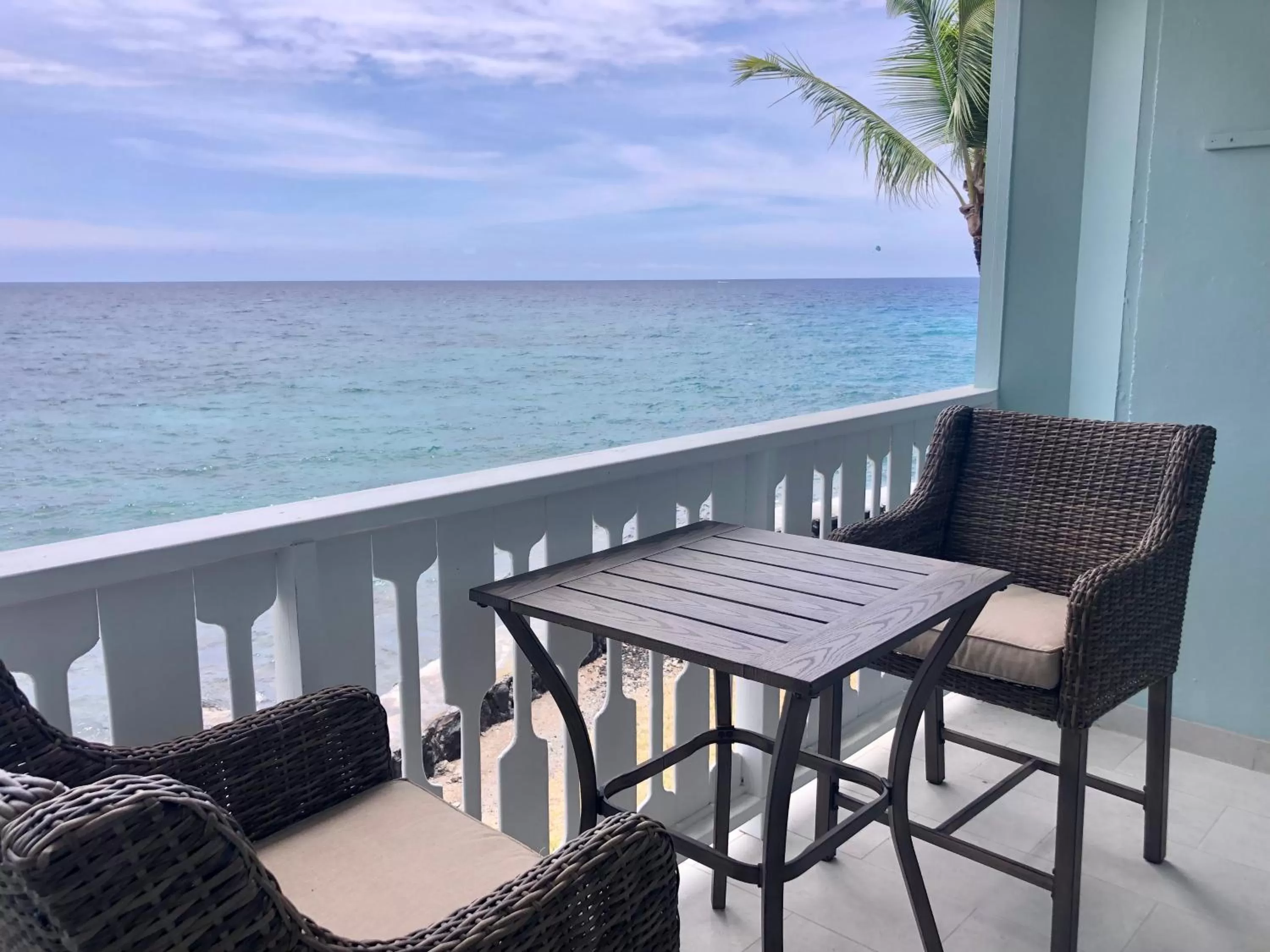 Balcony/Terrace in Kona Tiki Hotel - No Resort Fees