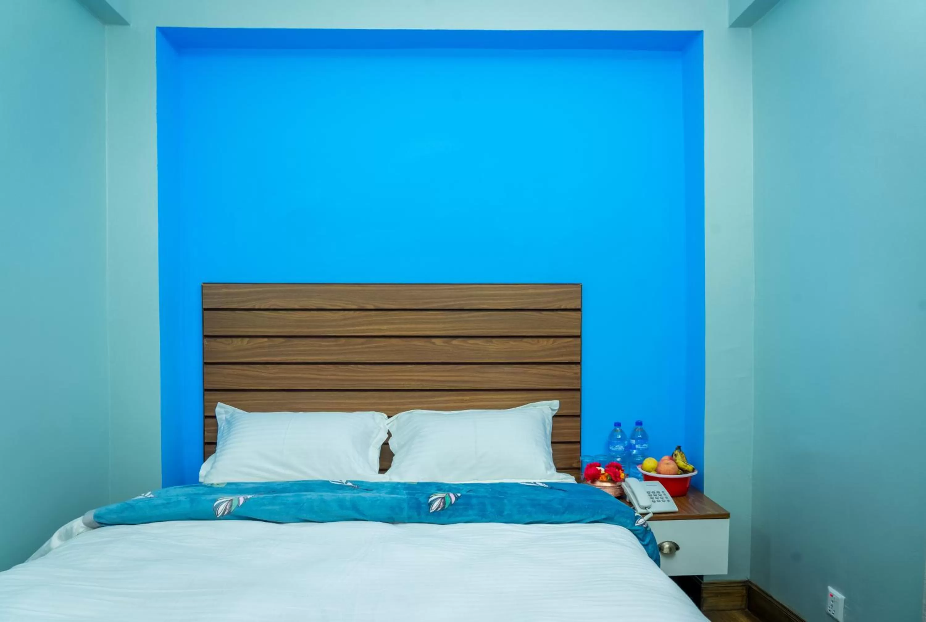 Photo of the whole room, Bed in Hotel Nepal Bhumi