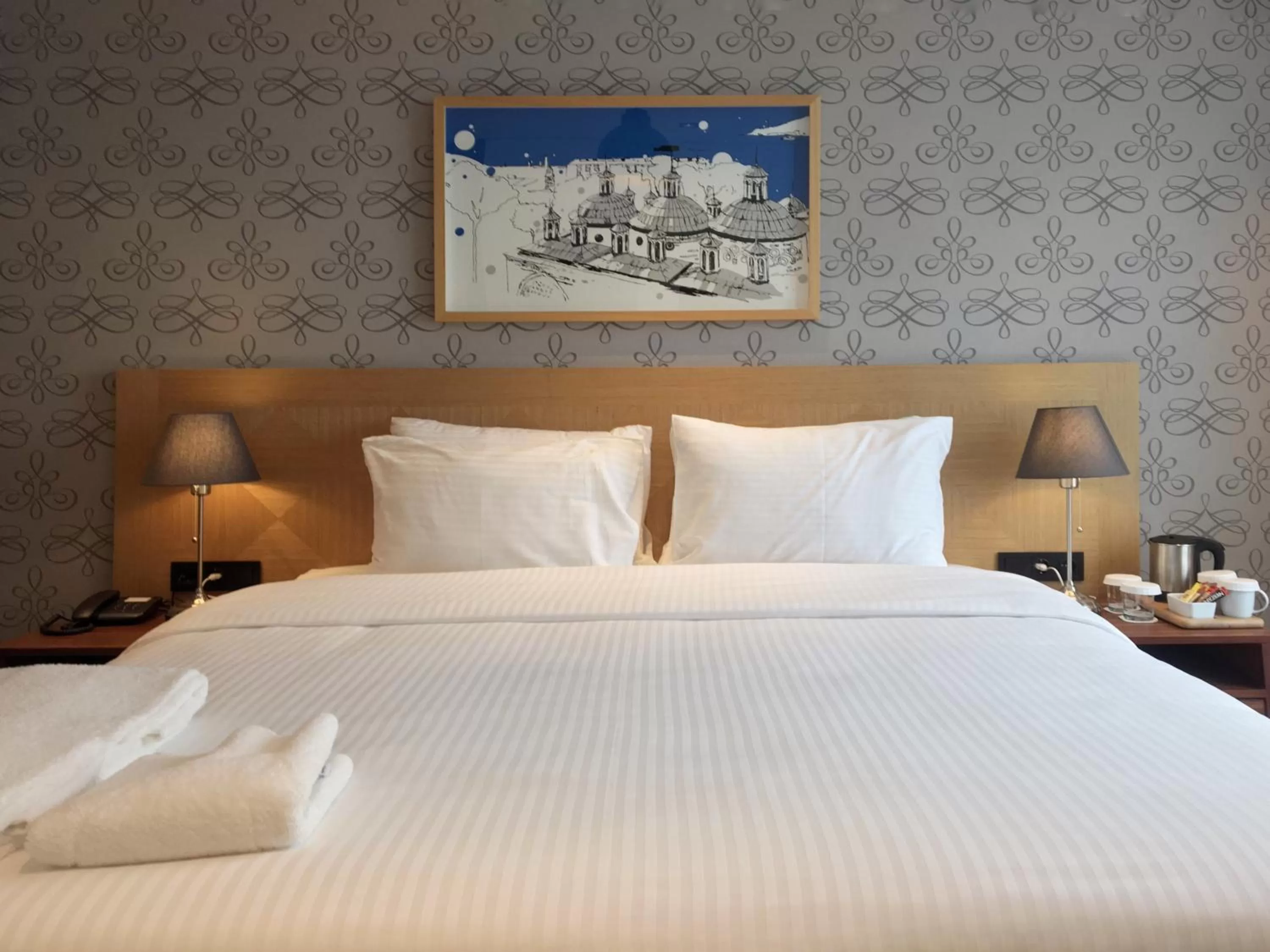 Photo of the whole room, Bed in Four-G Hotel