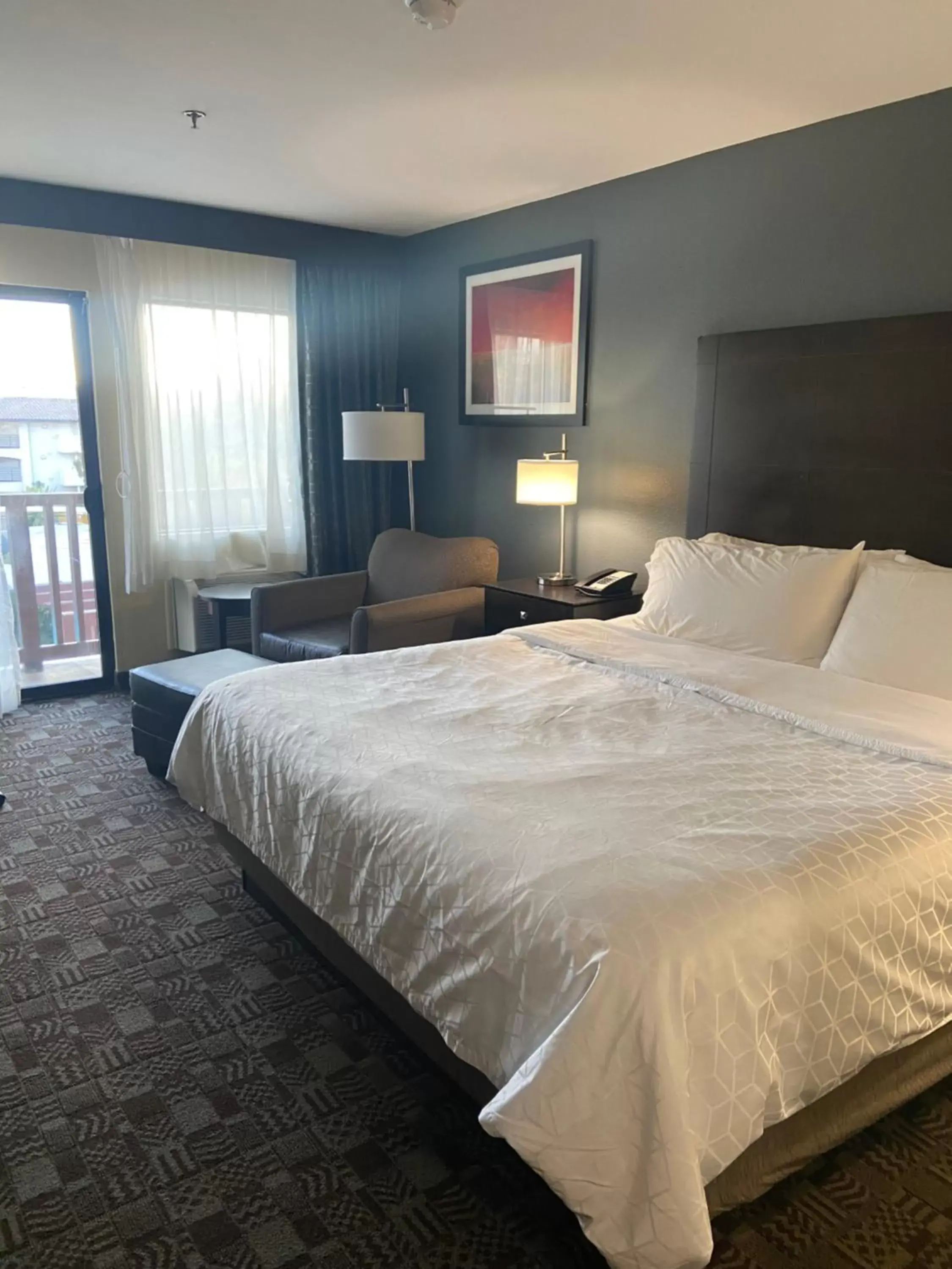 Standard King Room with Mobility Accessible Tub in Holiday Inn Express Hotel & Suites Solana Beach-Del Mar by IHG Standard King Room with Mobility Accessible Tub in Holiday Inn Express Hotel & Suites Solana Beach-Del Mar by IHG