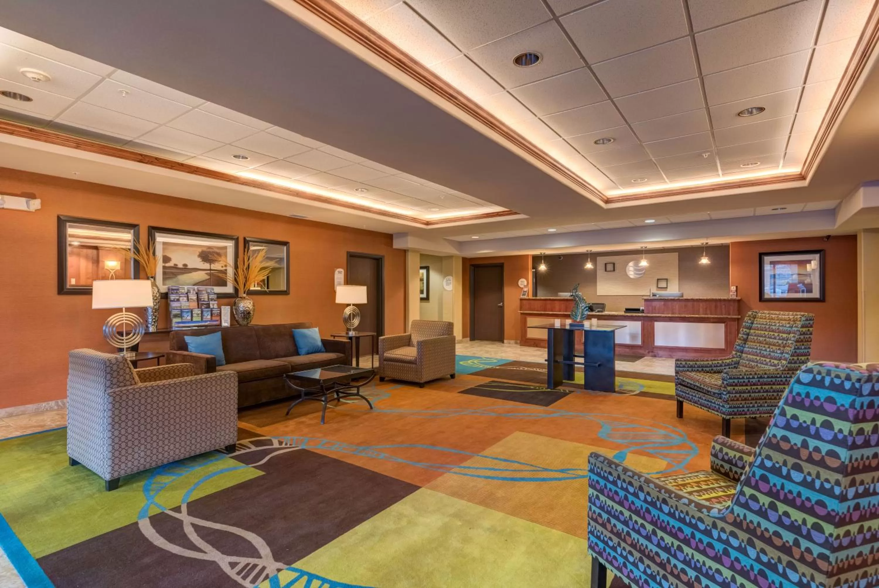 Lobby or reception in Grand Vista Hotel Parachute