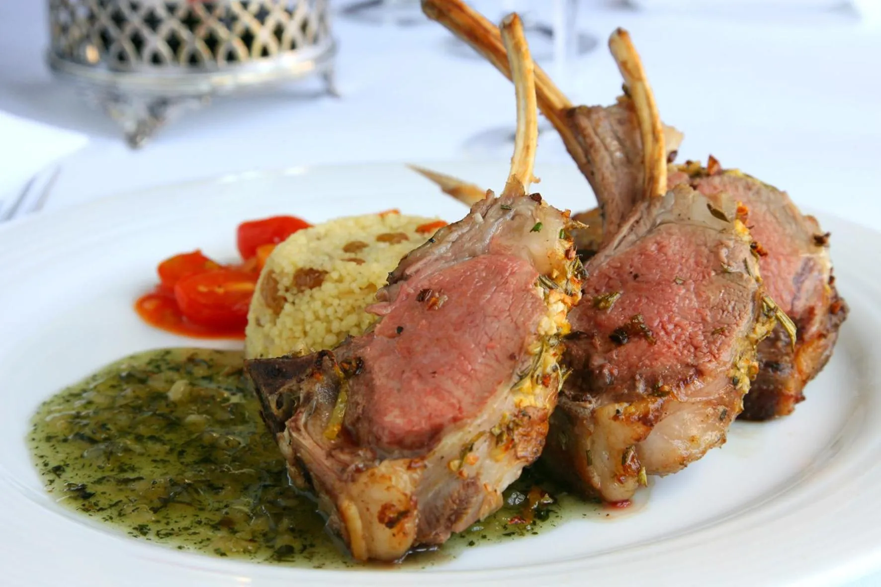 Food close-up in Rosenhof Boutique Hotel