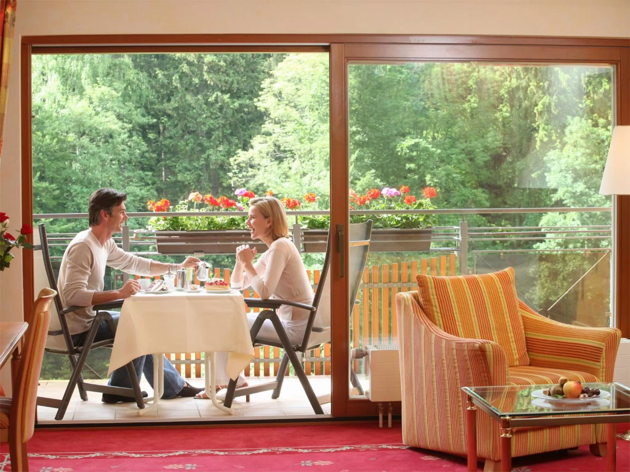 Patio in Ringhotel Mönch`s Waldhotel