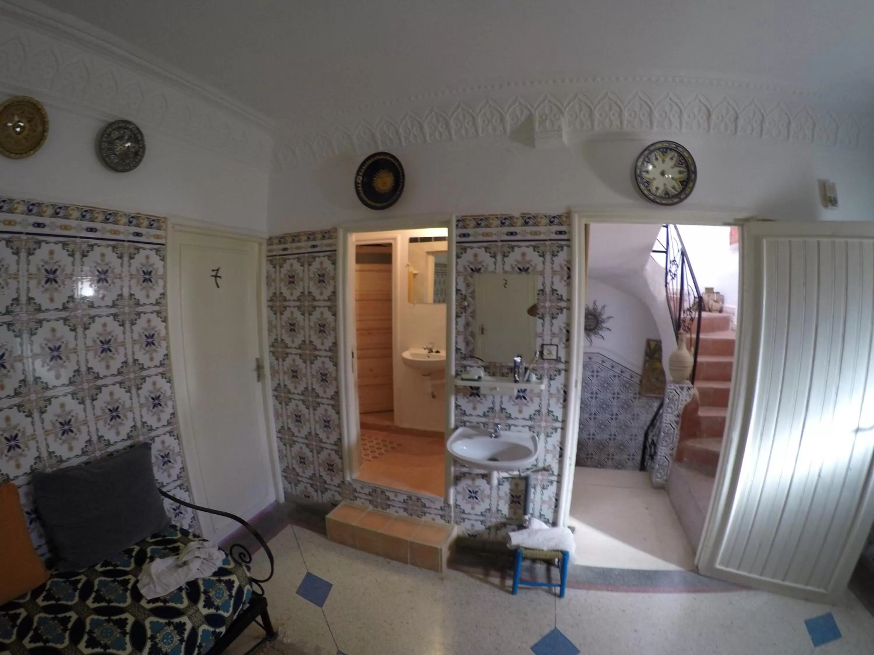 Living room in Chambres d'Hôtes les amis