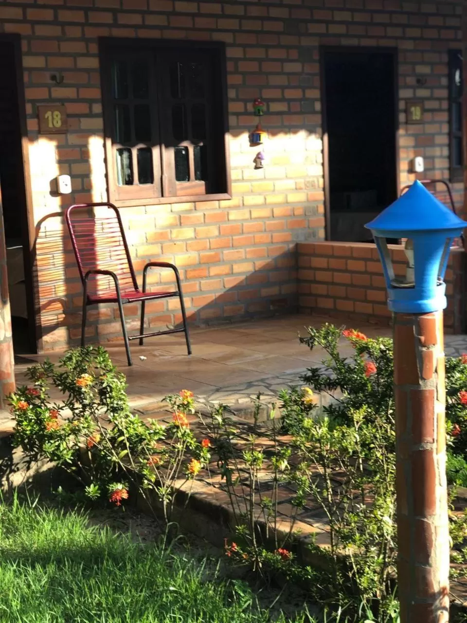 Balcony/Terrace, Children's Play Area in Pousada do Riacho