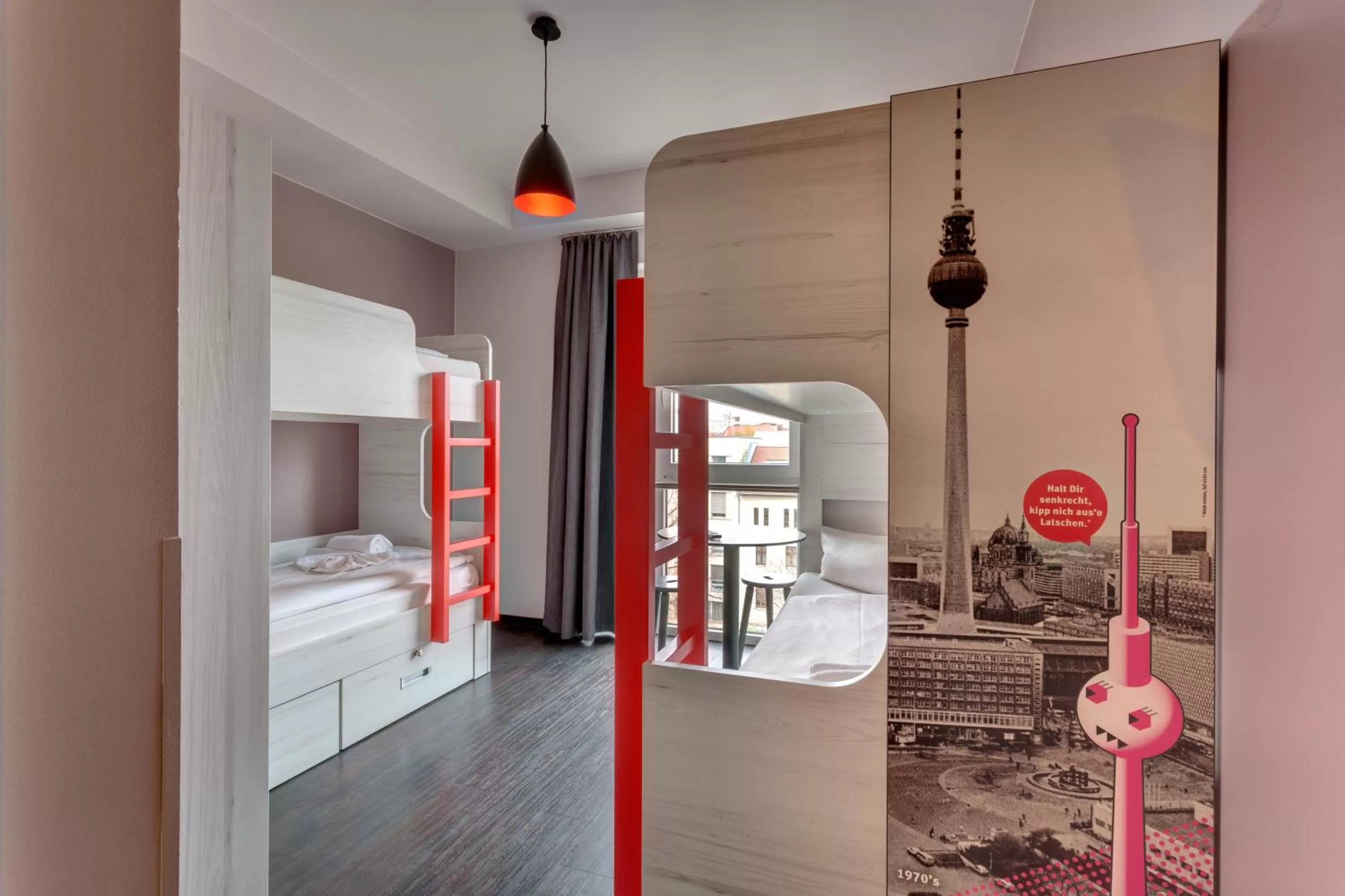 Photo of the whole room in MEININGER Hotel Berlin Alexanderplatz