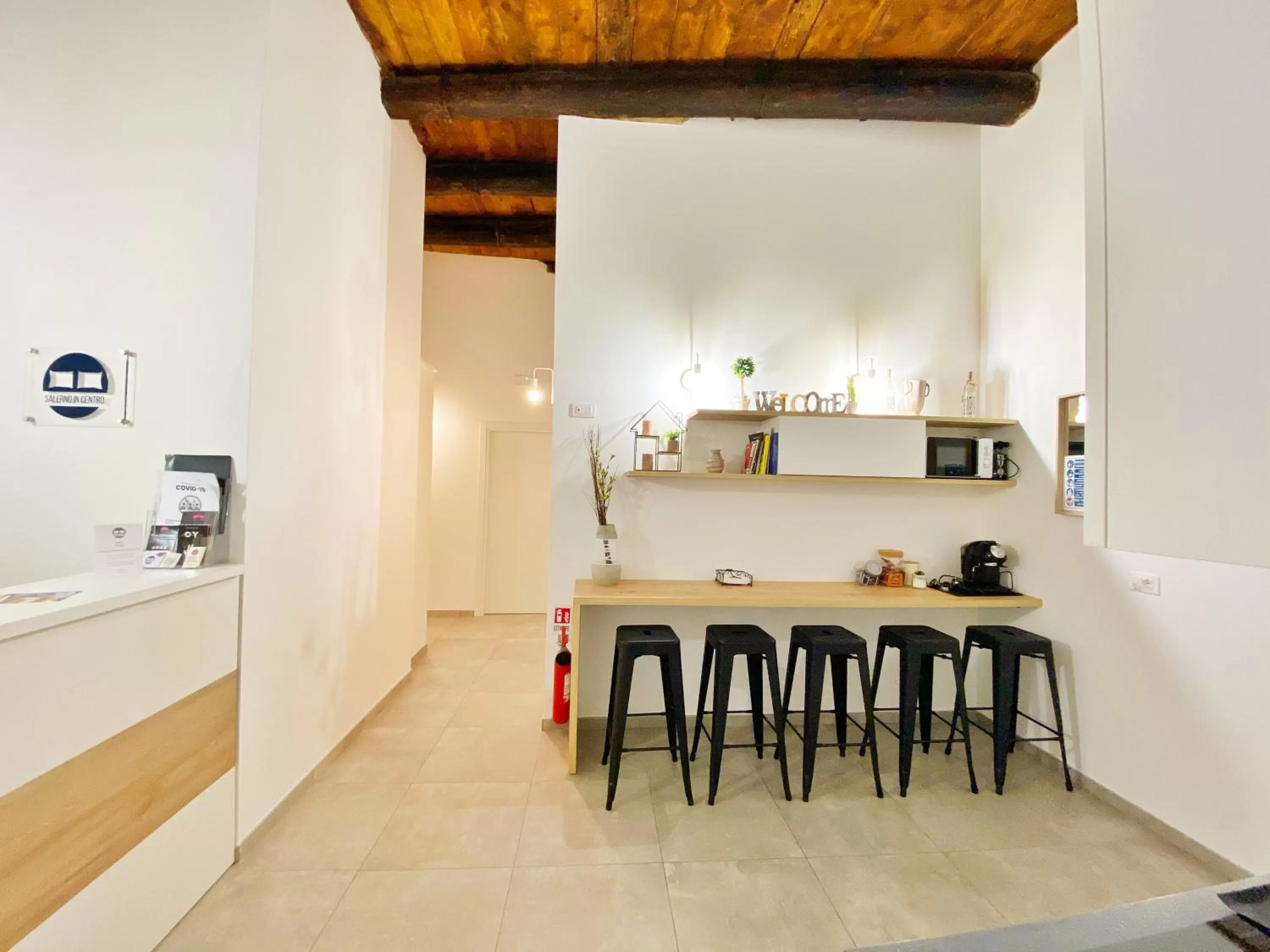 Living room in B&B Salerno IN Centro