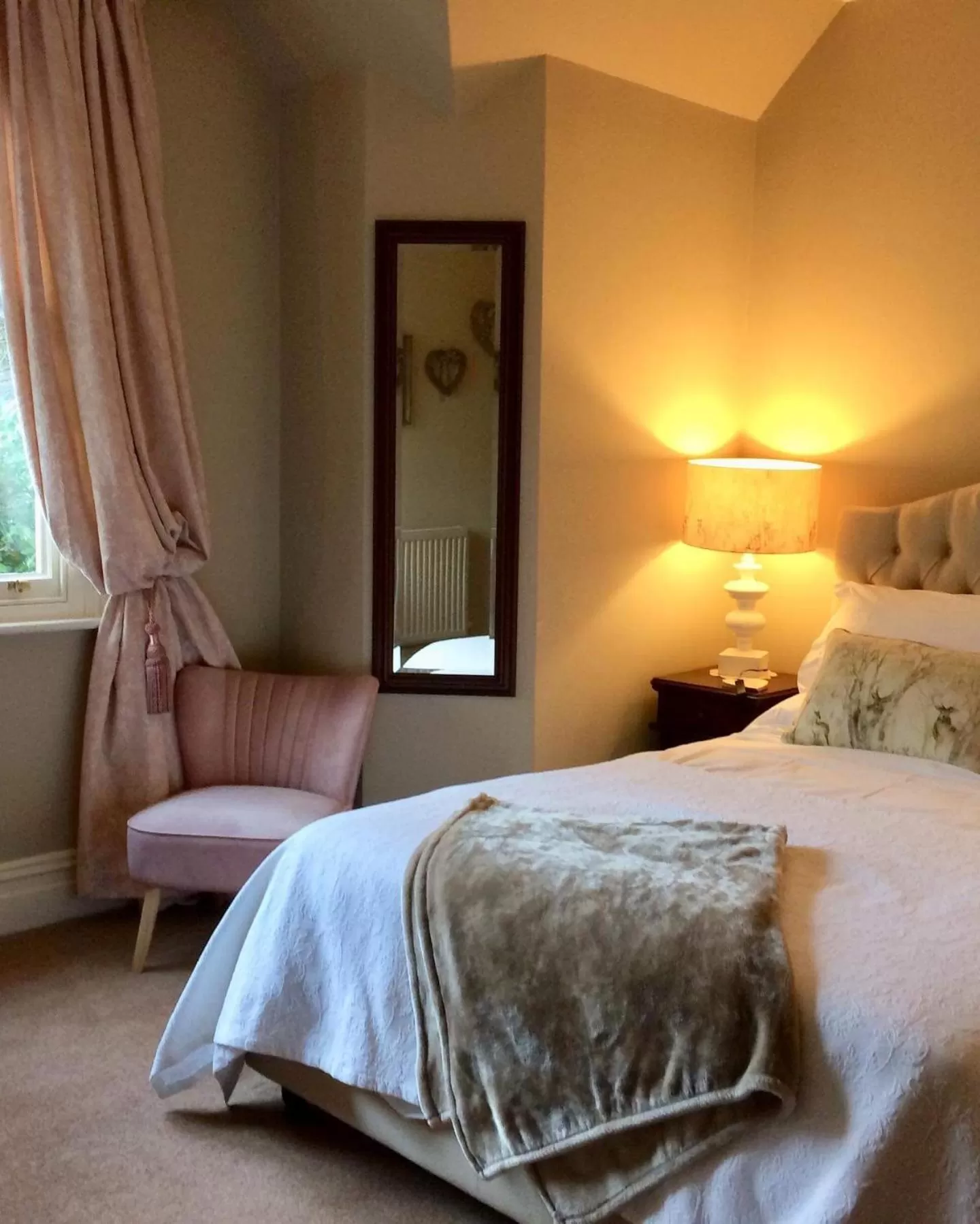 Bed in Storrs Gate House