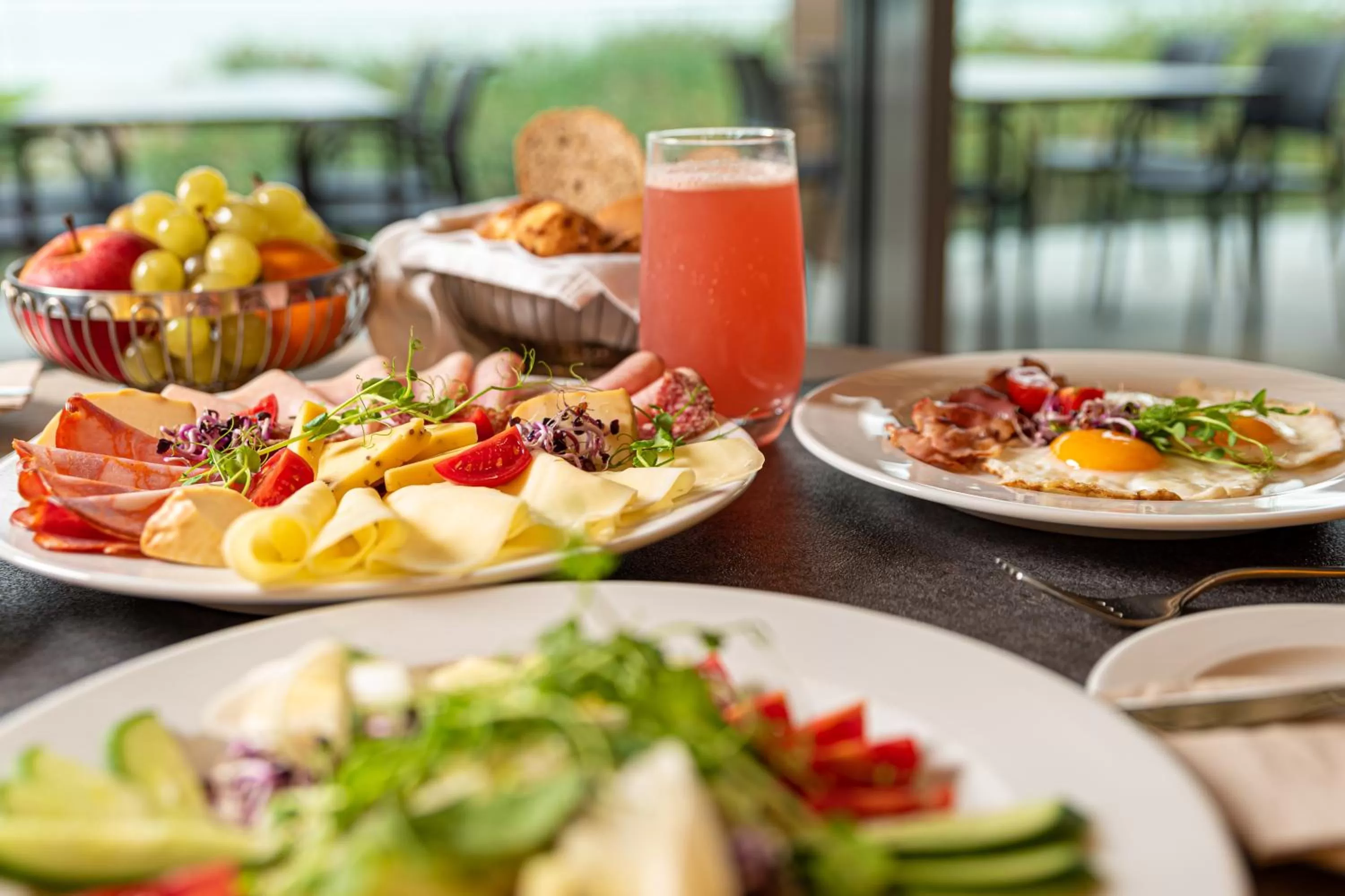 Food and drinks in Hotel Helikon, Keszthely