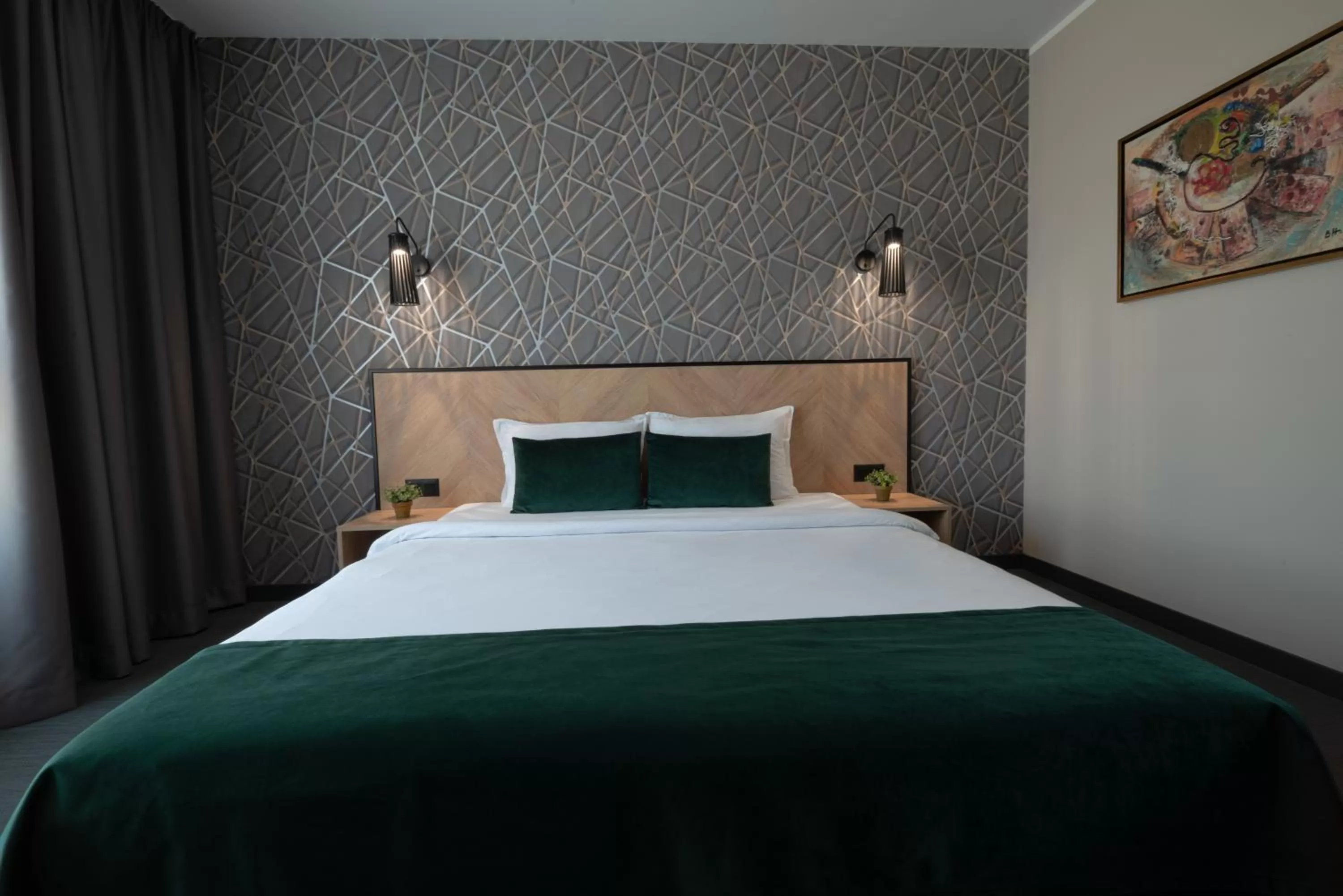 Bed in Vitosha Park Hotel - Free Indoor Pool & Parking