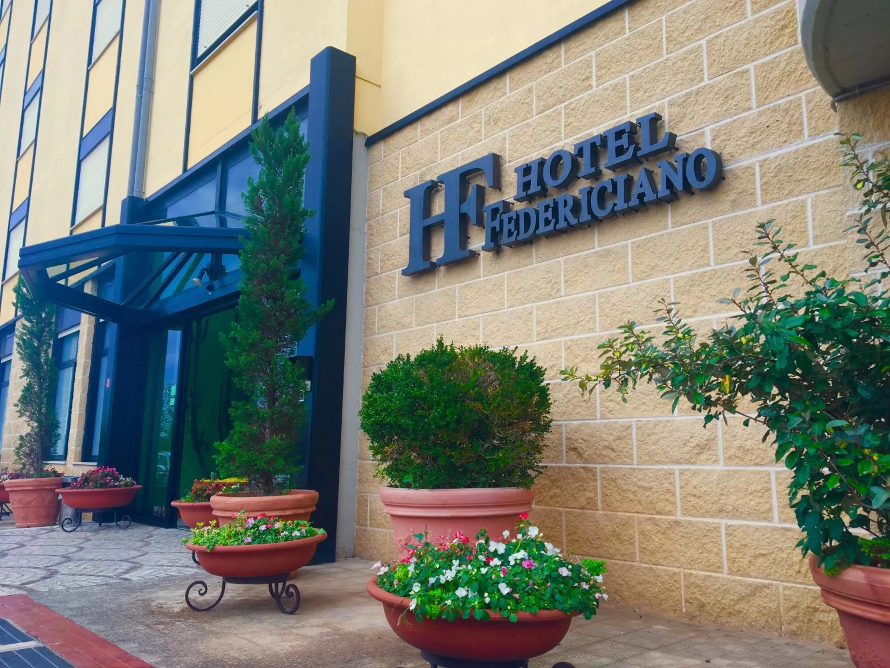 Facade/entrance in Hotel Residence Federiciano