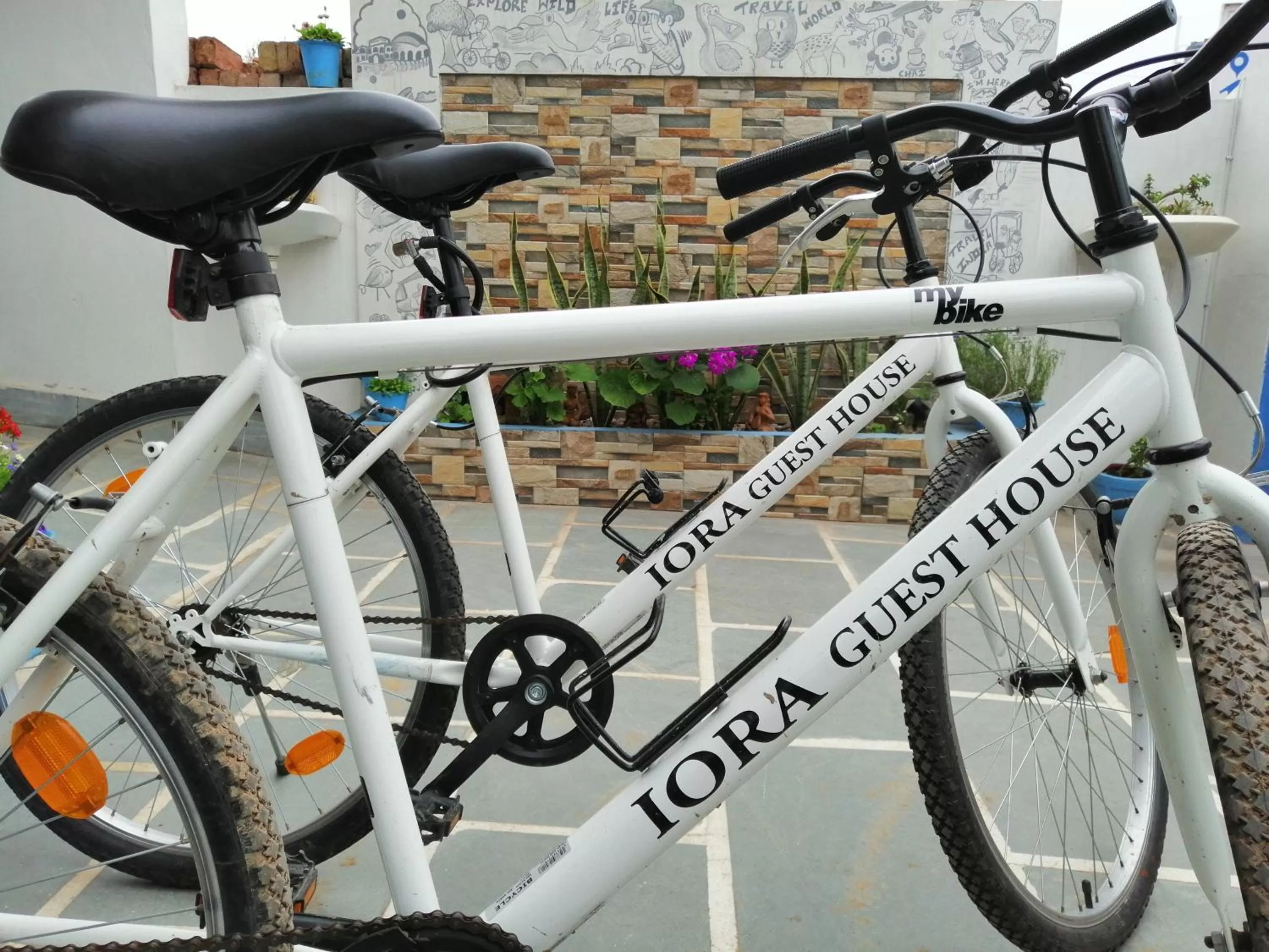 Biking in Iora Guest House