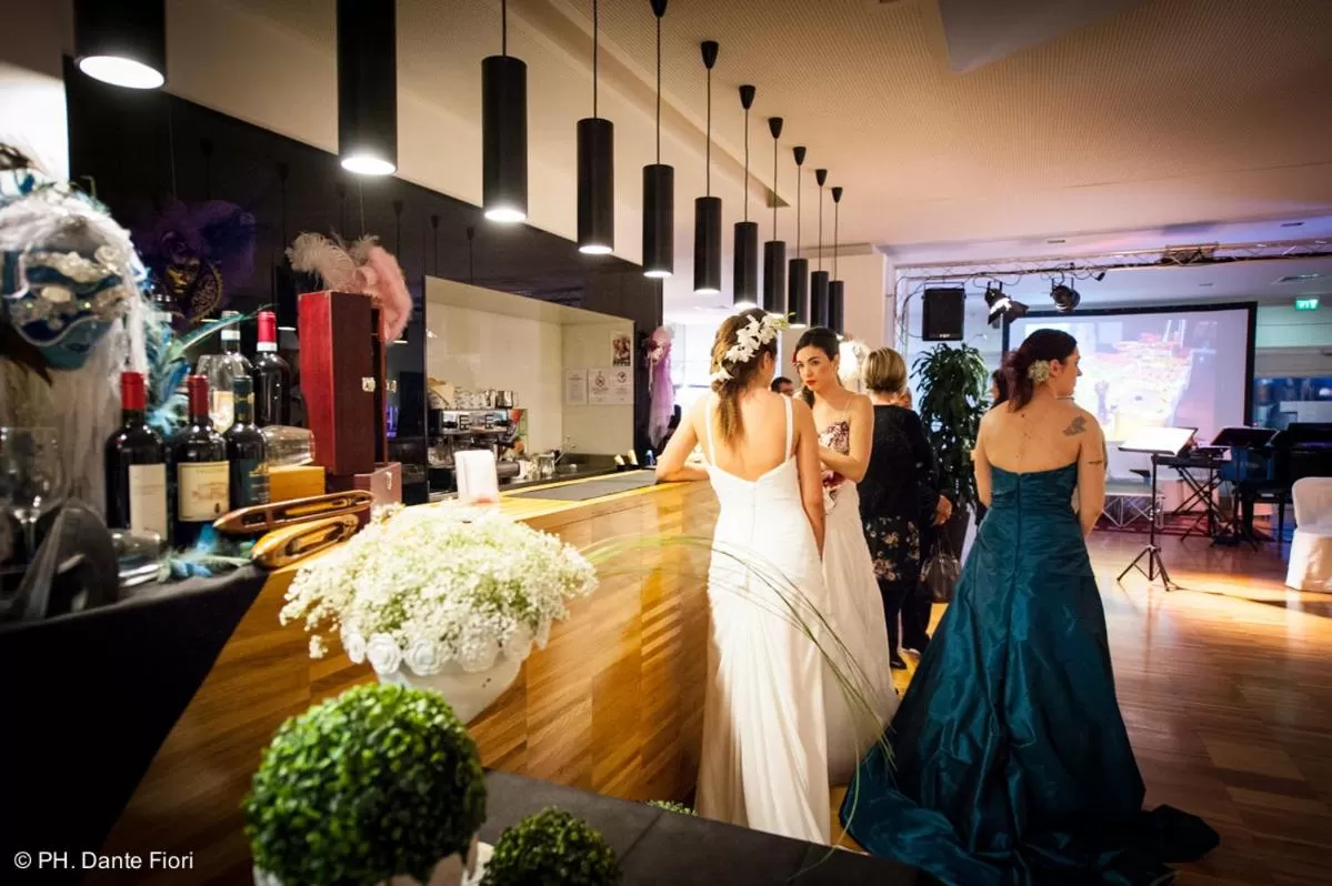 People in Schio Hotel