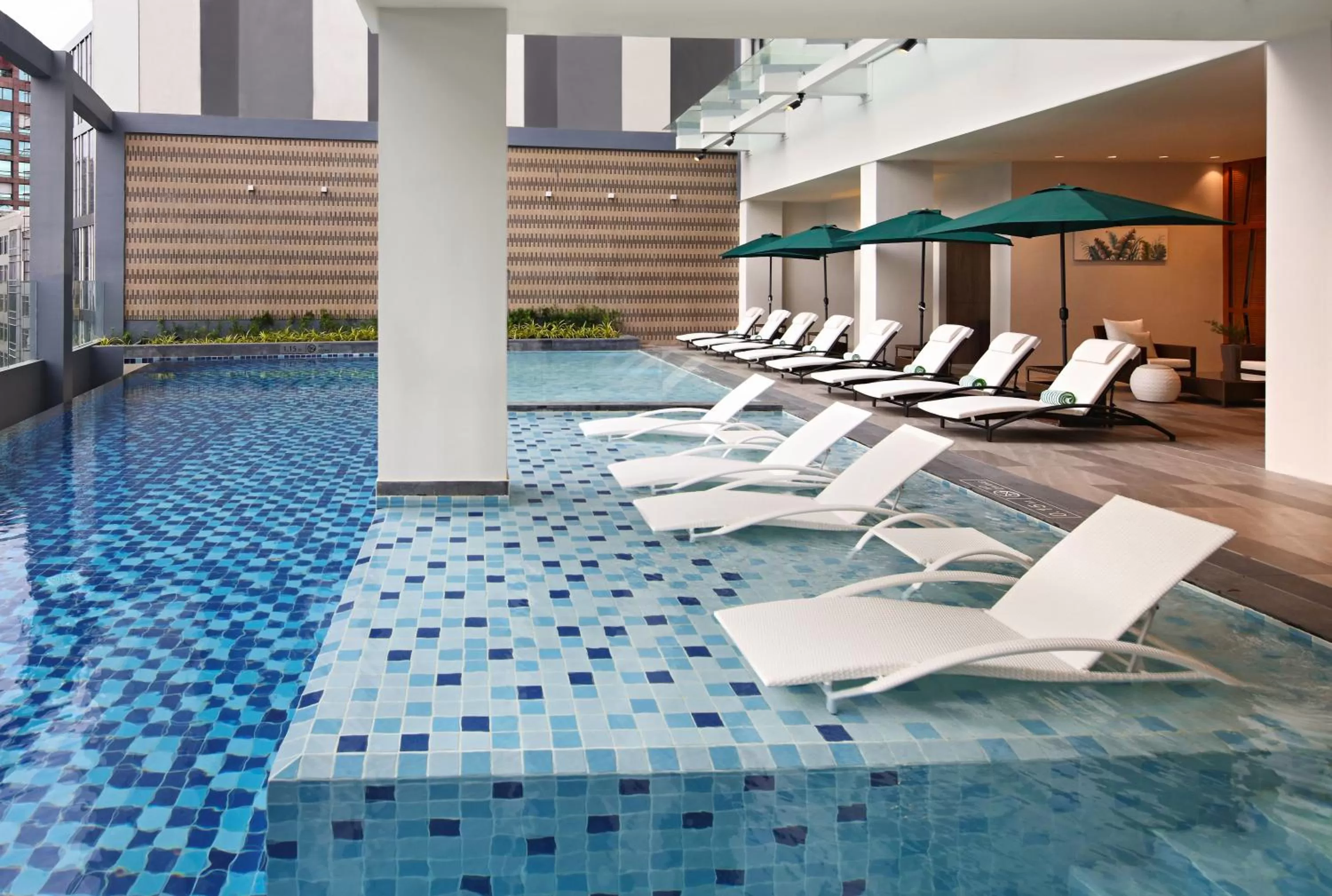 Swimming pool in Holiday Inn Cebu City by IHG