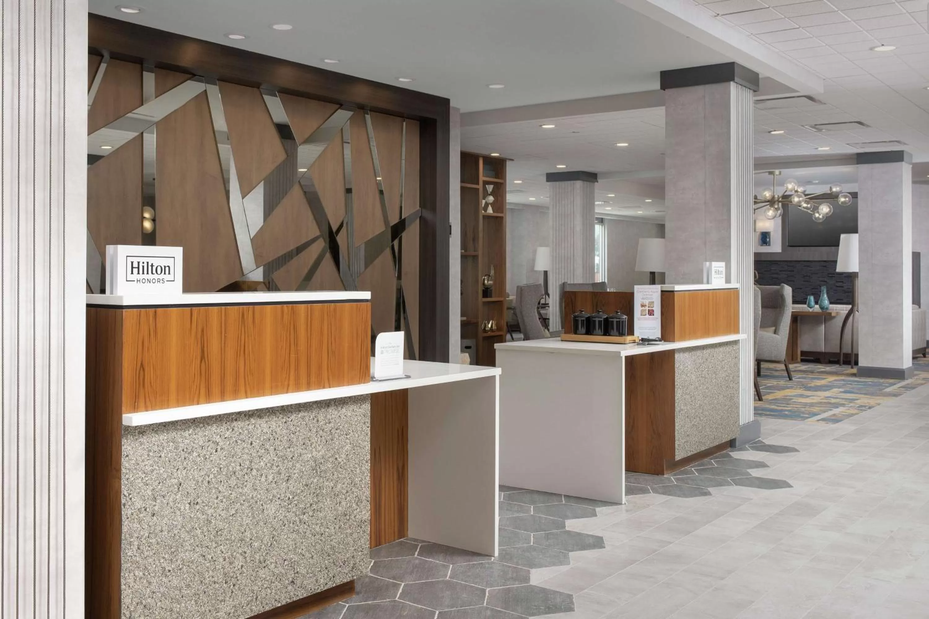 Lobby or reception in Hilton Garden Inn Westchester Dobbs Ferry