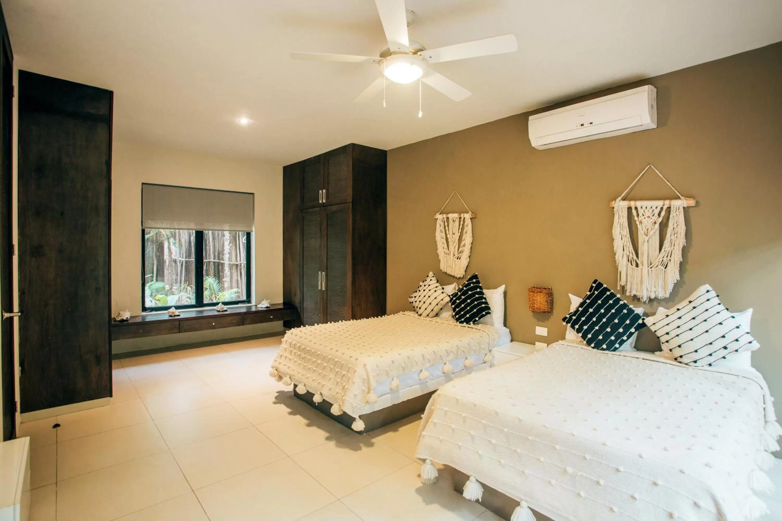 Bedroom, Bed in Orchid House Tulum Jungle