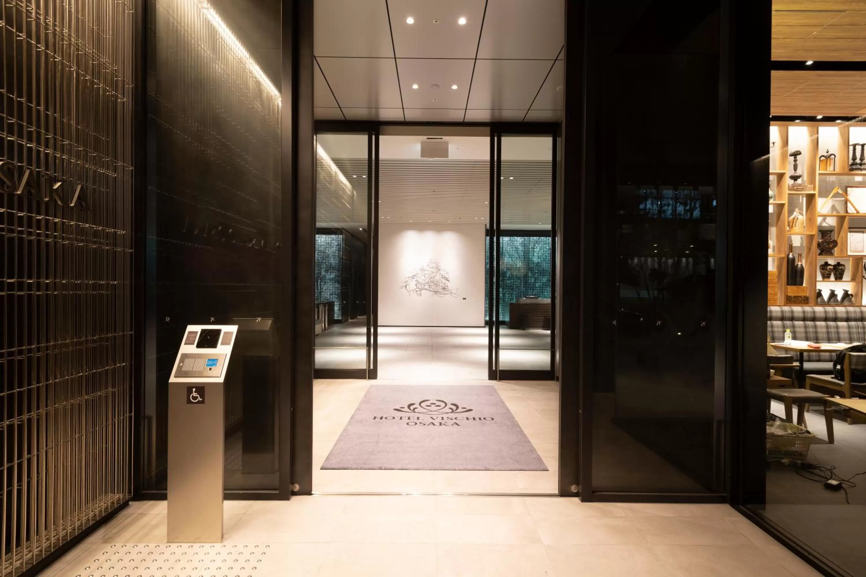 Facade/entrance in Hotel Vischio Osaka-JR Hotel Group