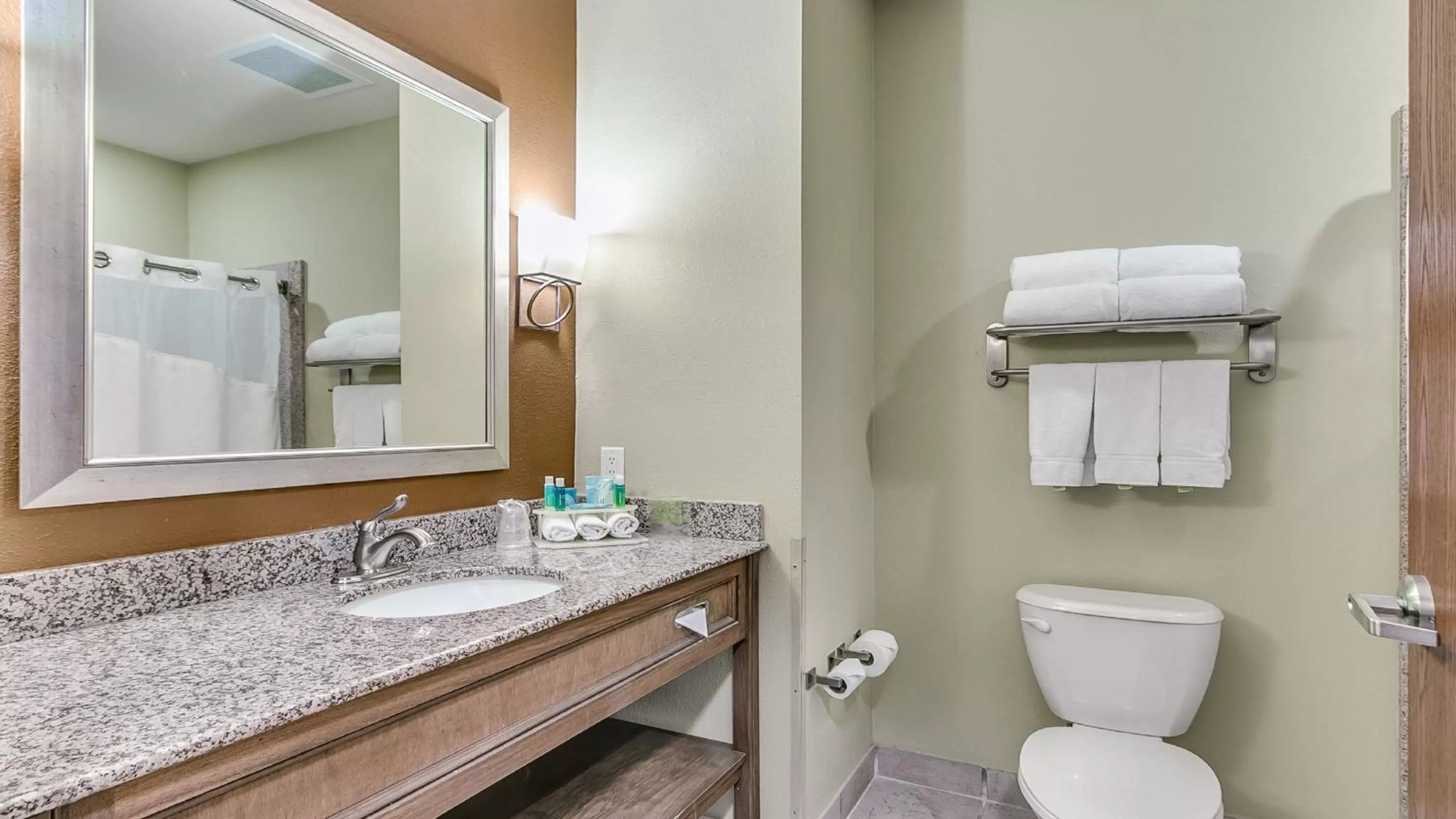Bathroom in Holiday Inn Express & Suites Lubbock Southwest – Wolfforth by IHG