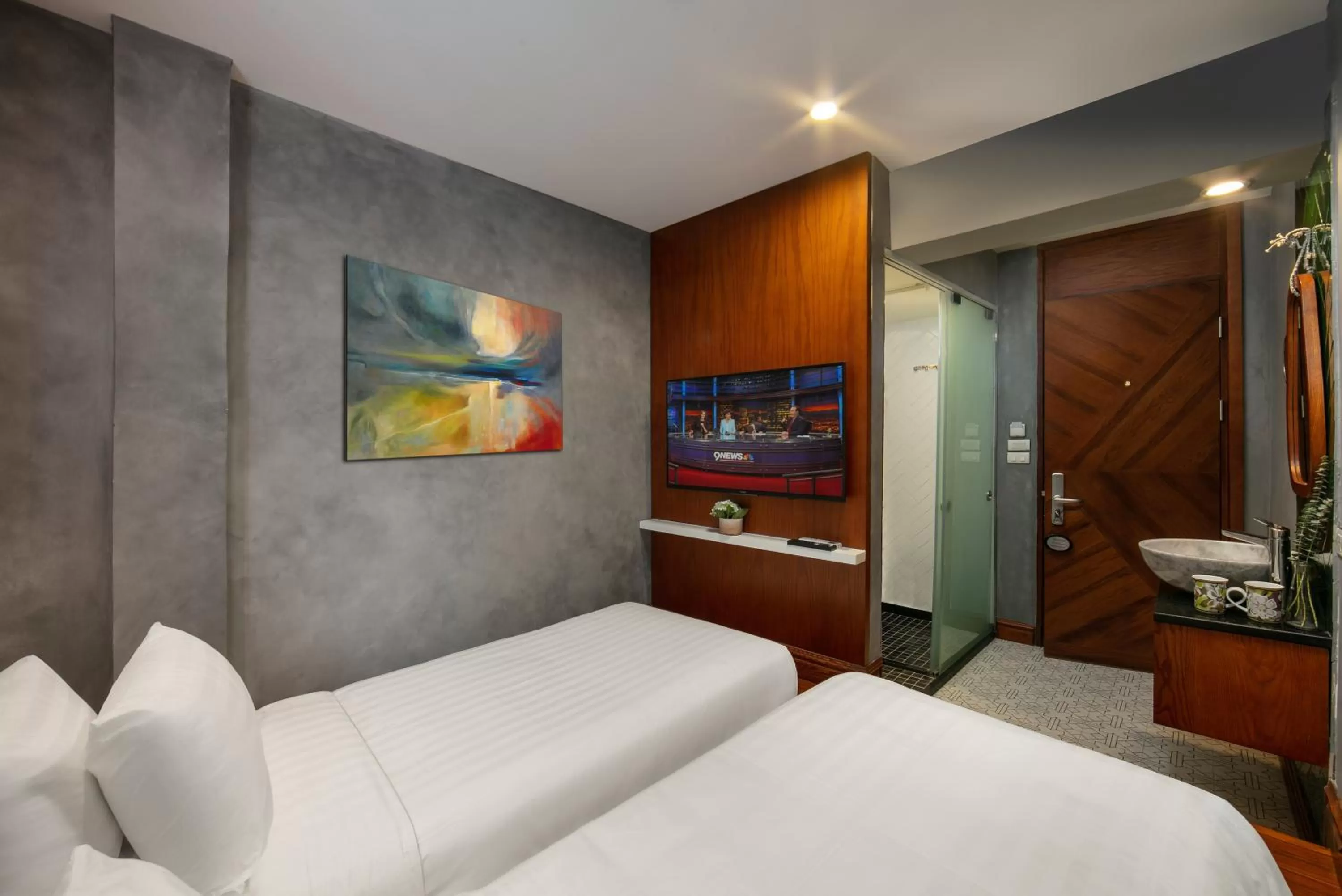 Bed in Hanoi La Selva Central Hotel & Spa