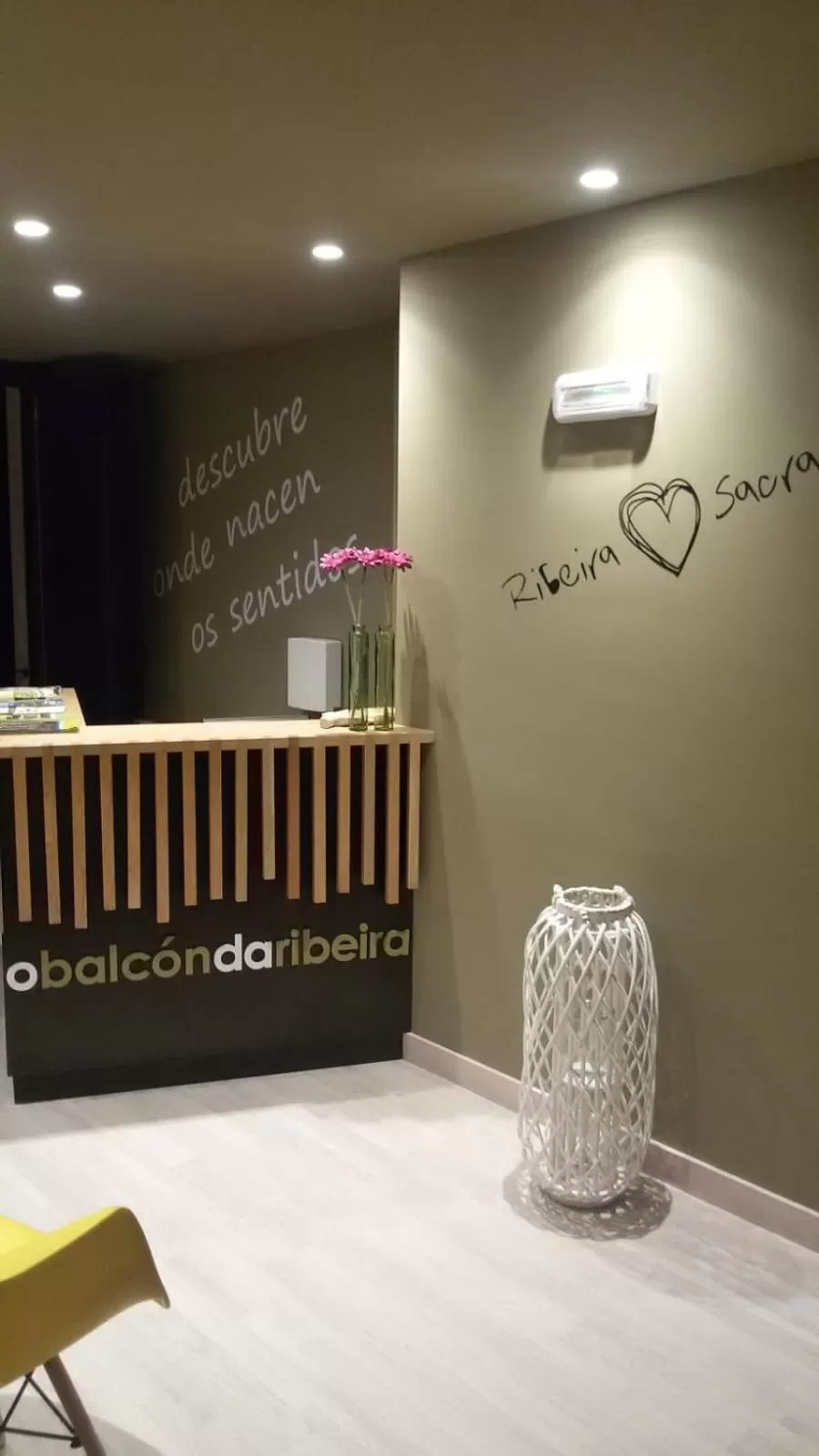 Living room in O balcón da ribeira