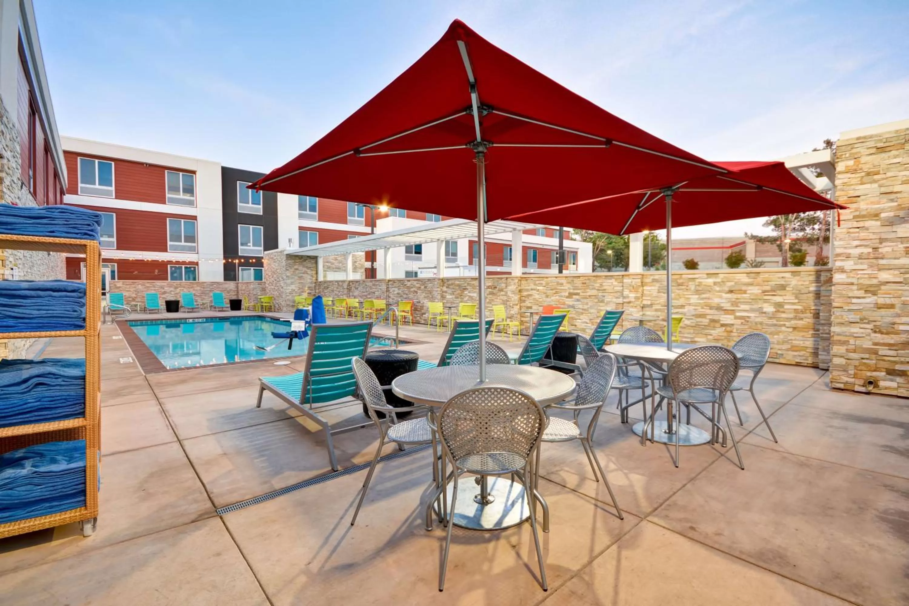 Pool view in Home2 Suites By Hilton Livermore