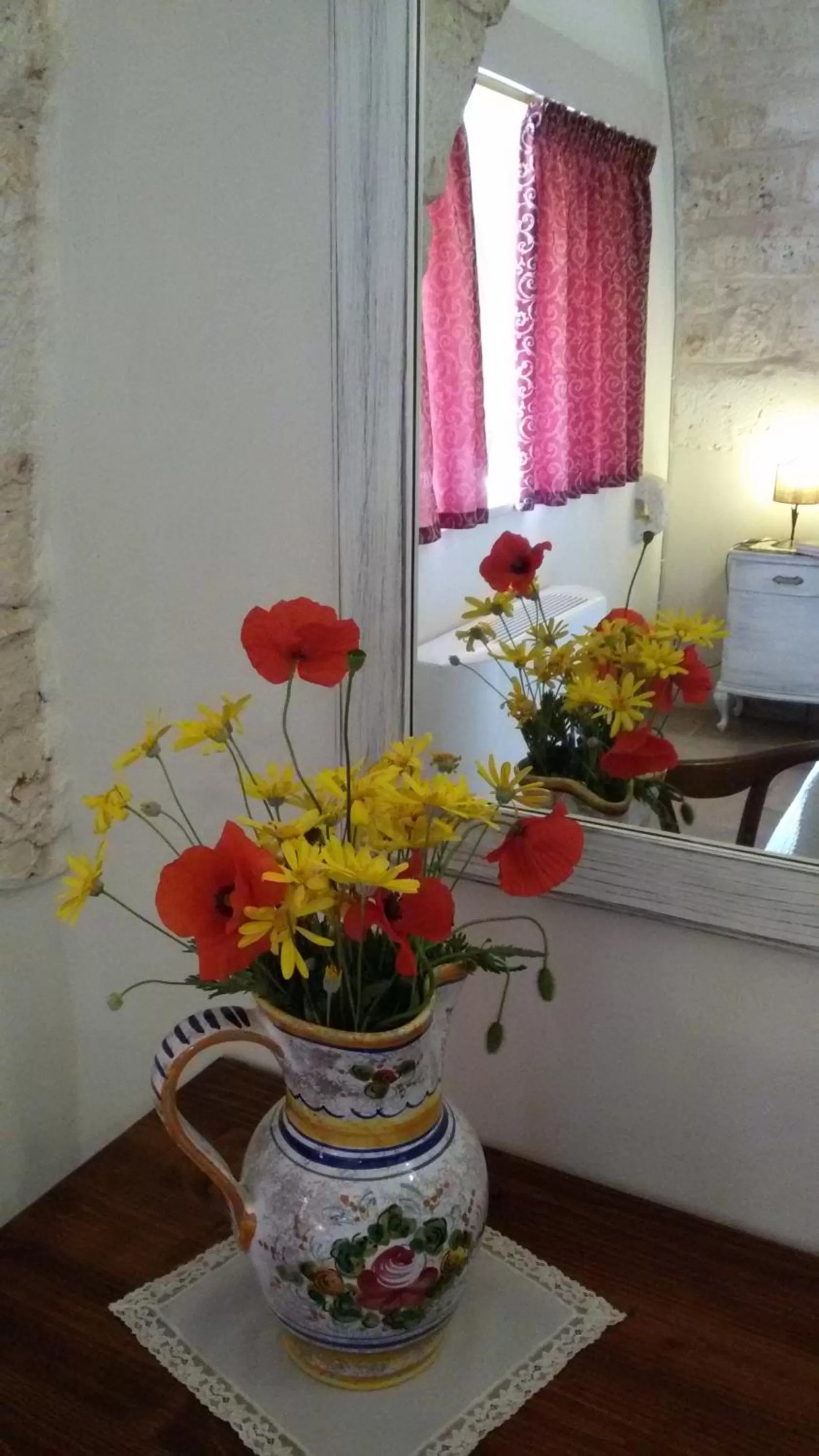 Decorative detail in Masseria Tolla