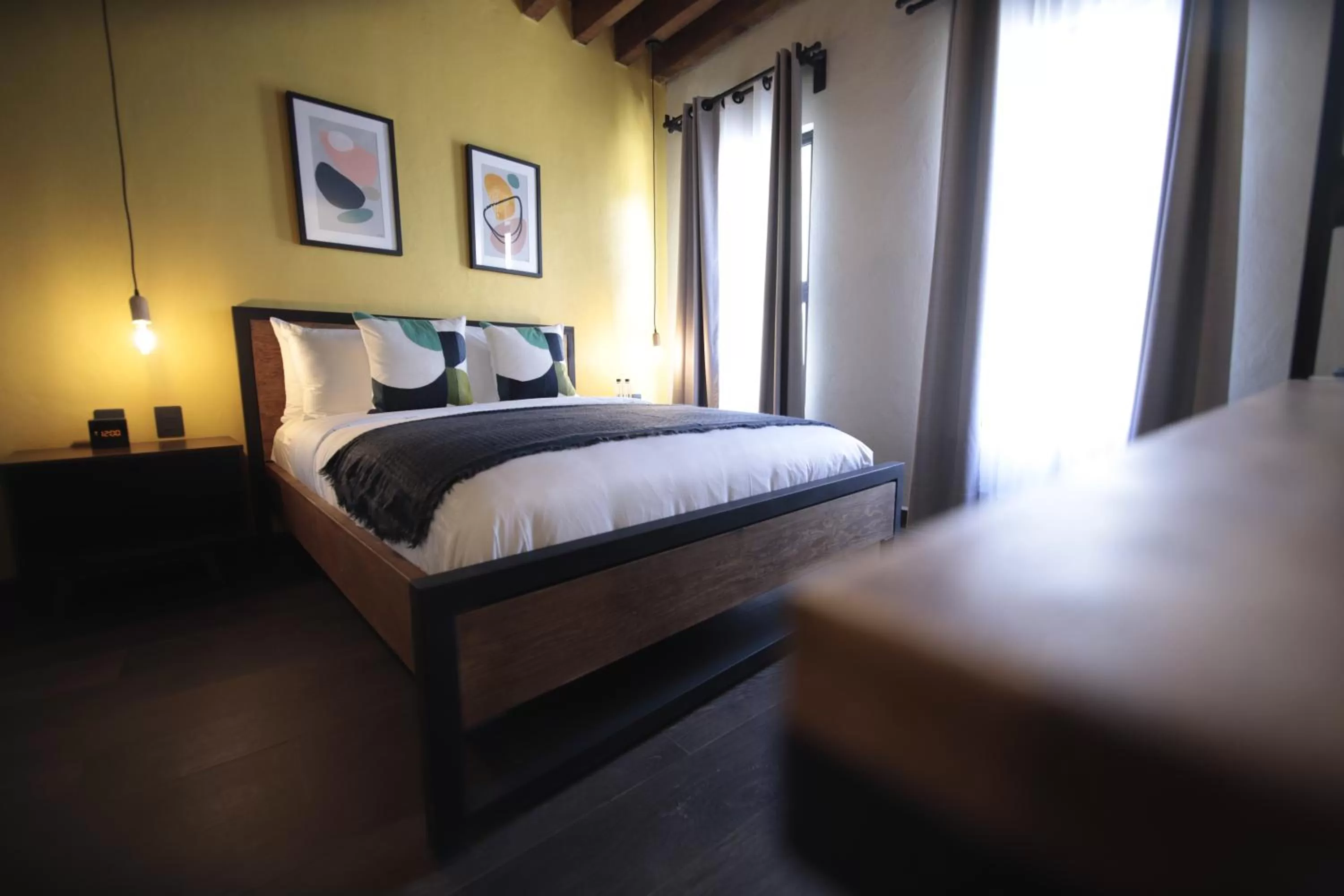 Bed in Antigua Trece Hotel Fusión & SPA