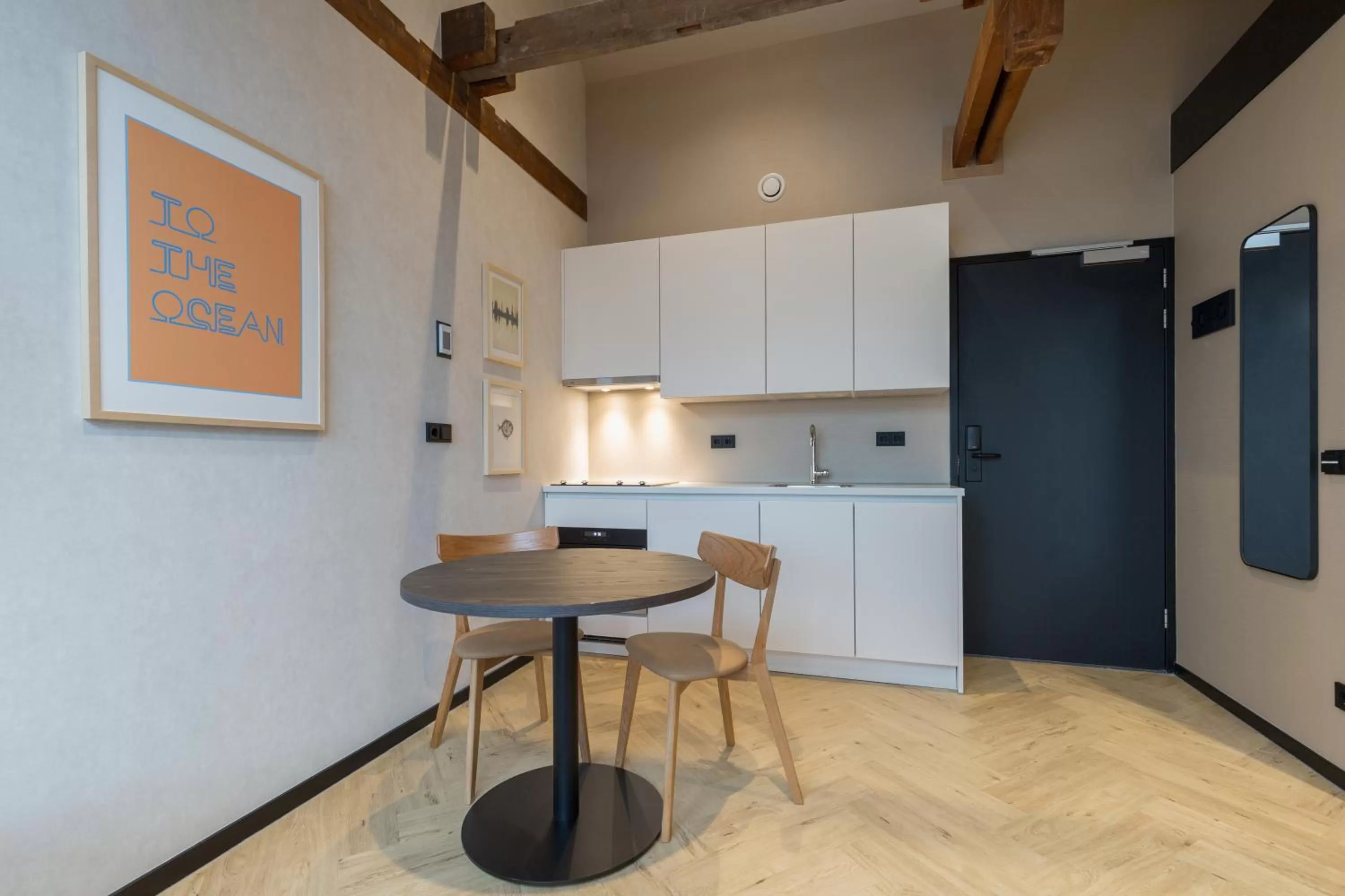 Kitchen or kitchenette in Ocean House Scheveningen