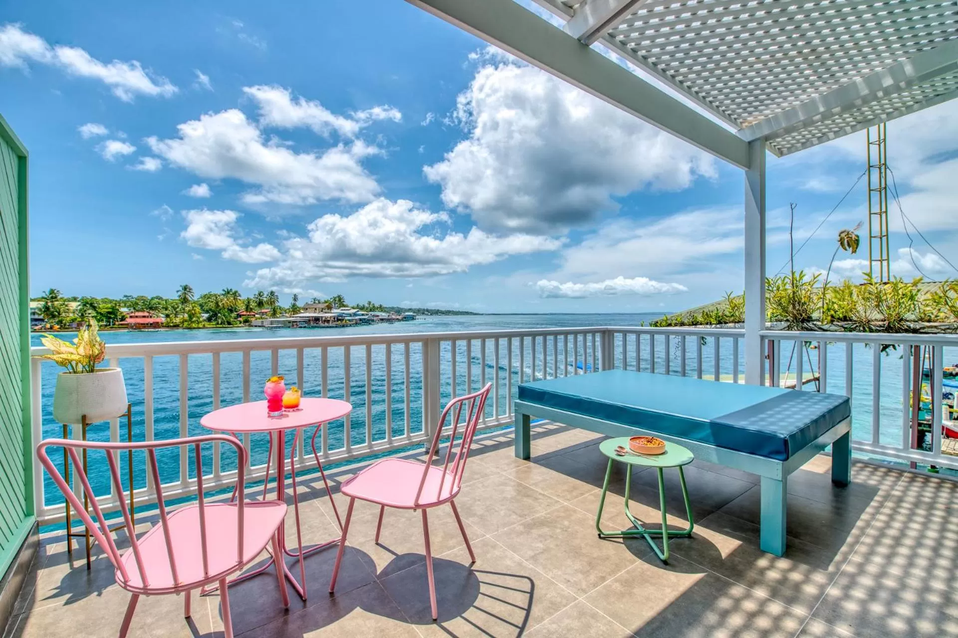 Balcony/Terrace in Bocas Paradise Hotel