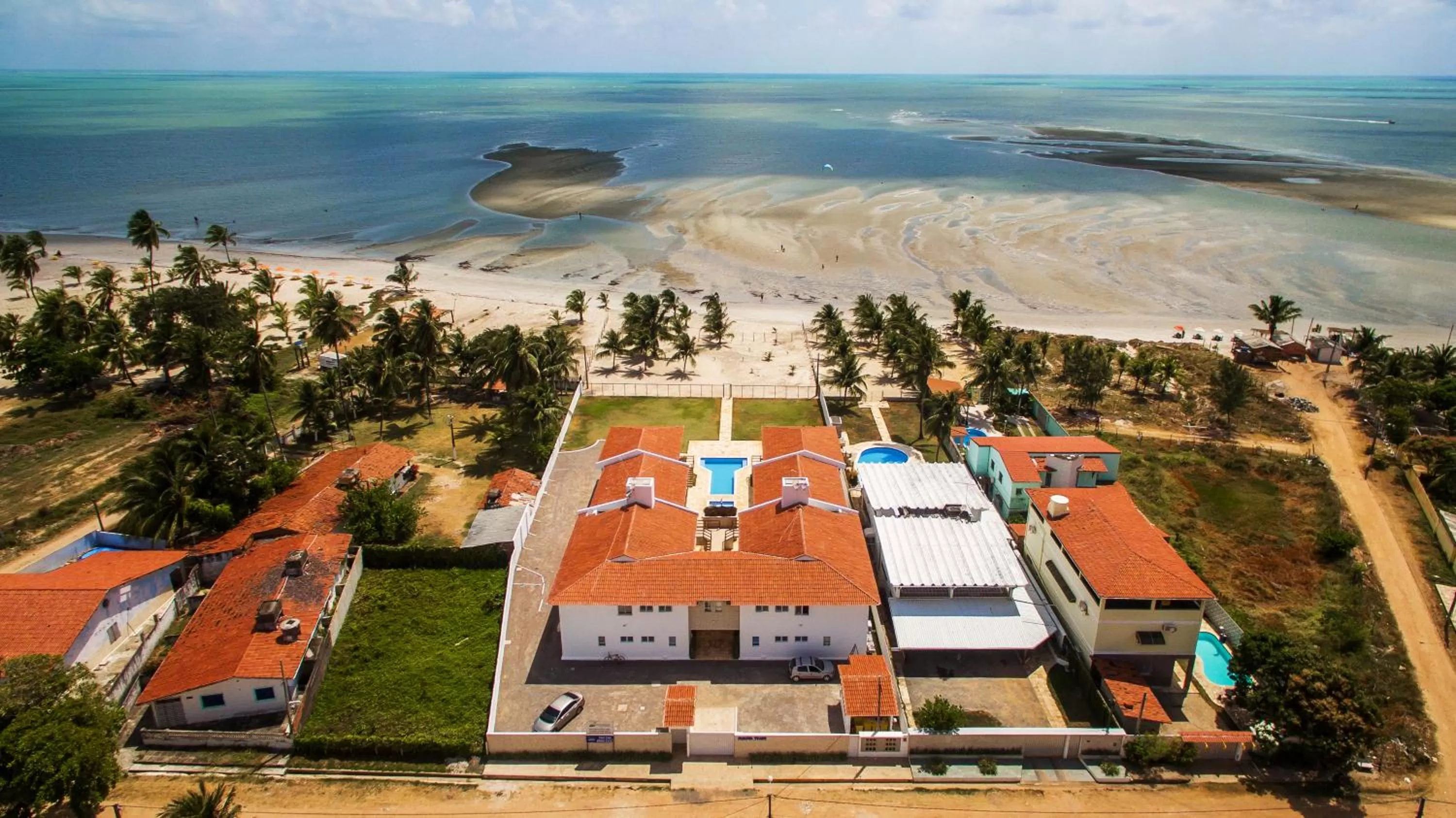 Beach, Bird's-eye View in Manga Verde Beach Residence