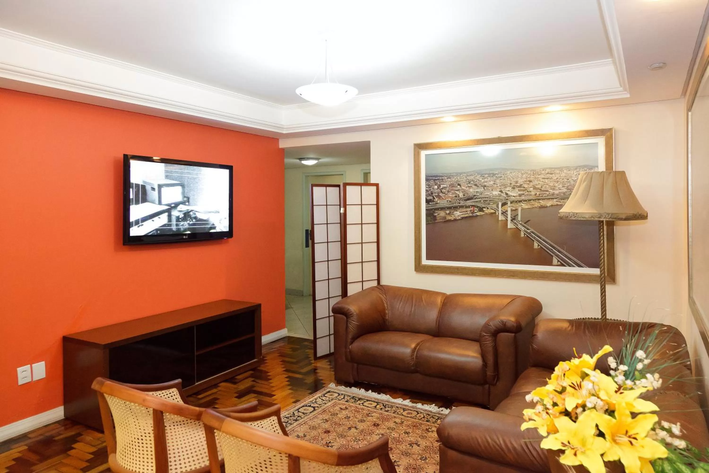 Property building, Seating Area in Hotel Erechim