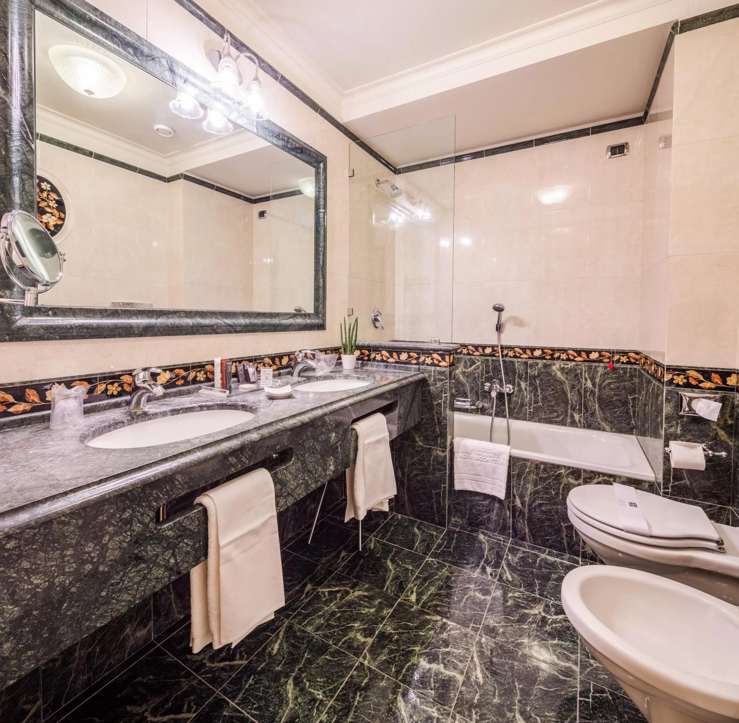 Bathroom in Grand Visconti Palace