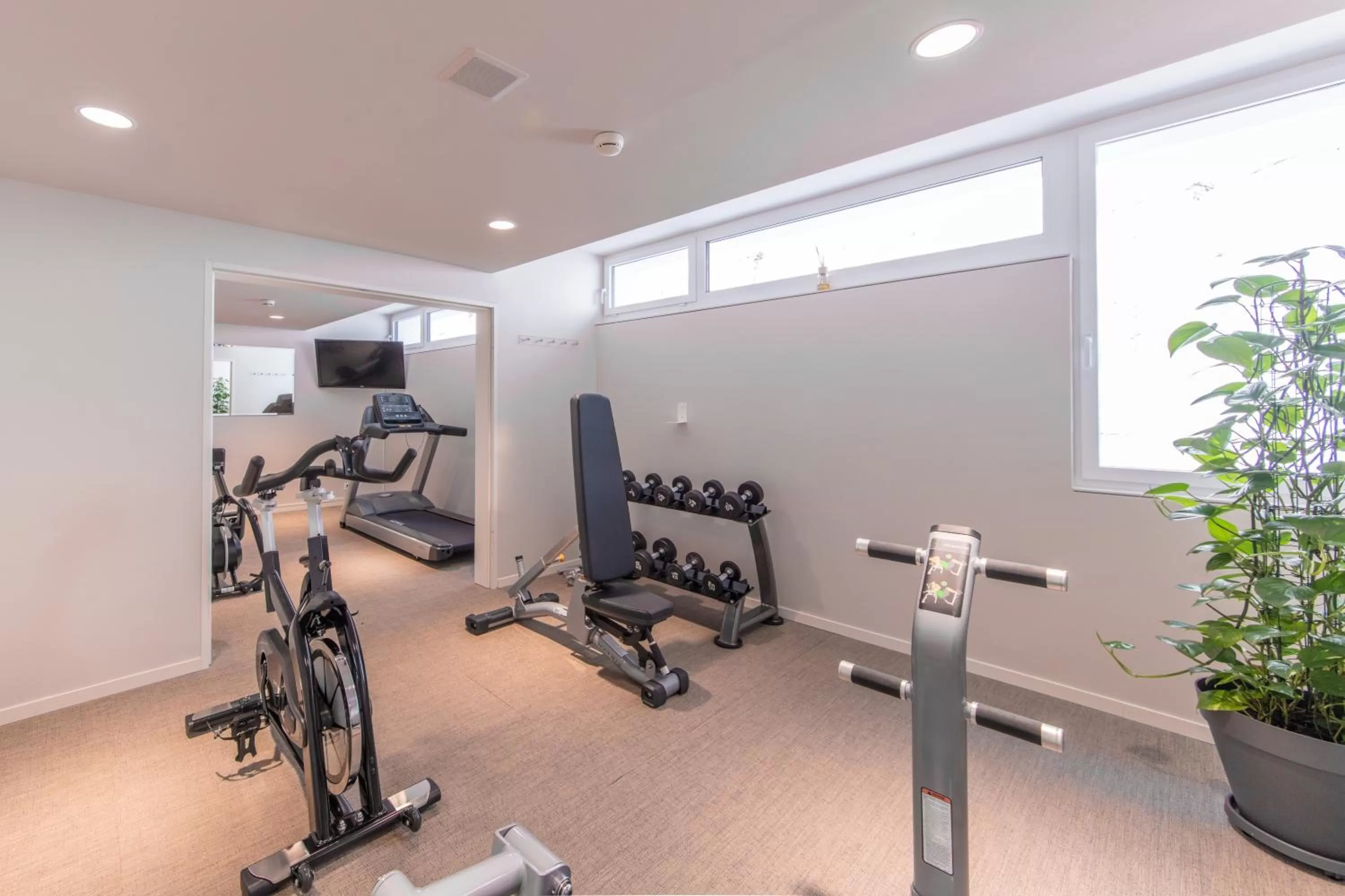 Fitness centre/facilities in Hotel Lavaux