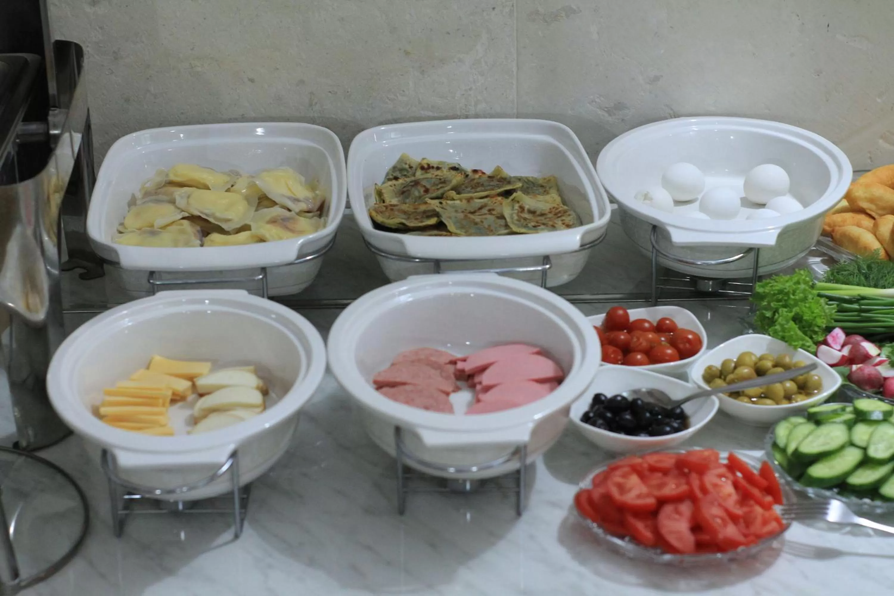 Buffet breakfast in As-Salam Boutique Hotel