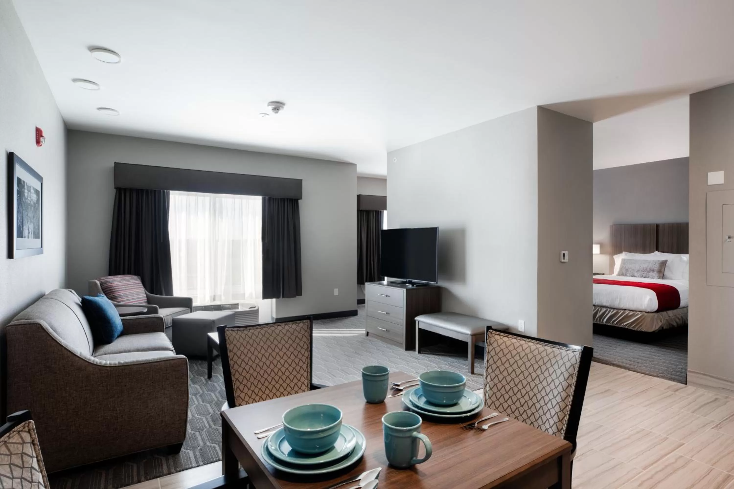 TV and multimedia, Bed in StoneHill Lawrence, Trademark Collection by Wyndham