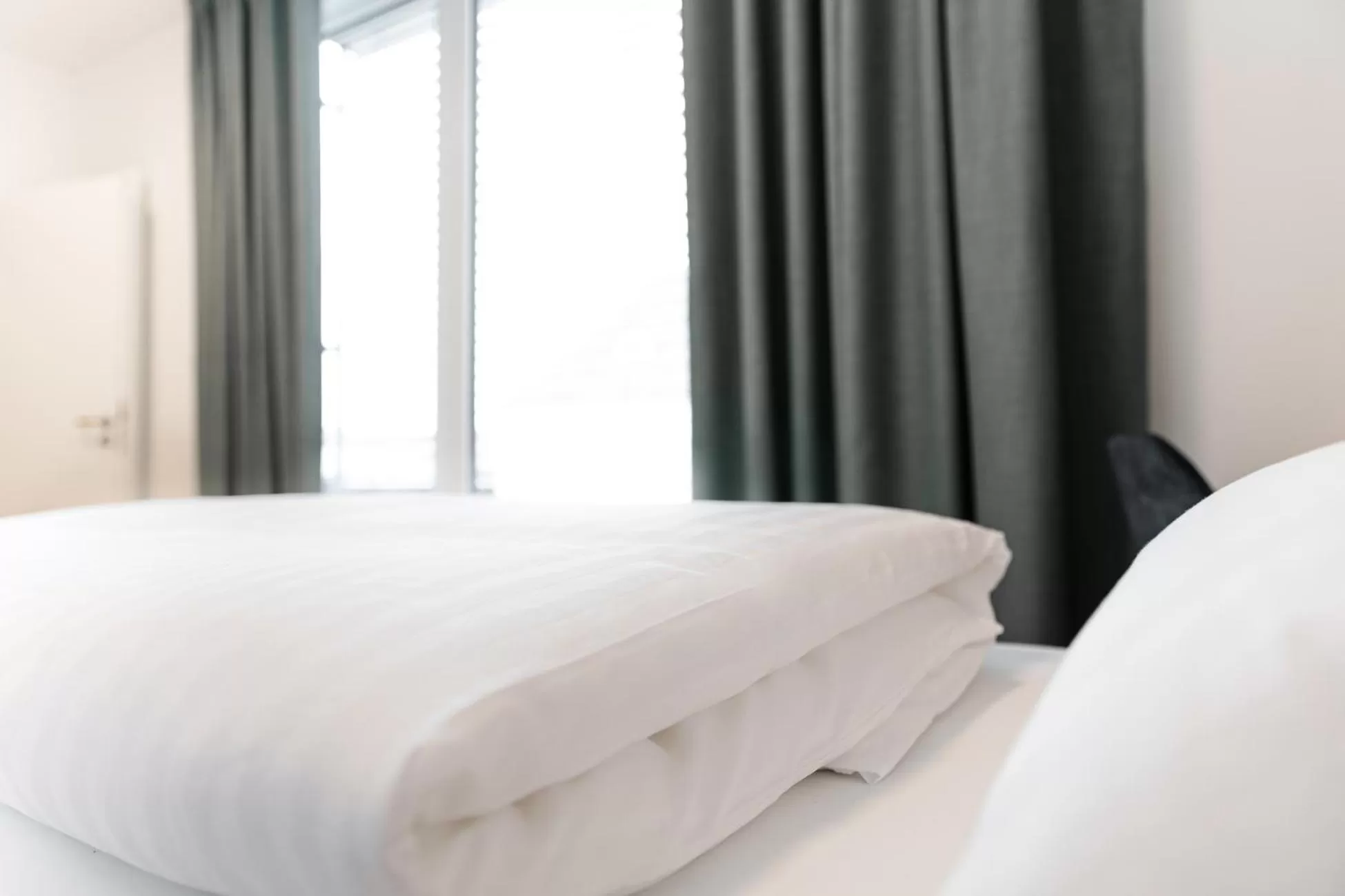 Bedroom, Bed in Boardinghouse Plattling