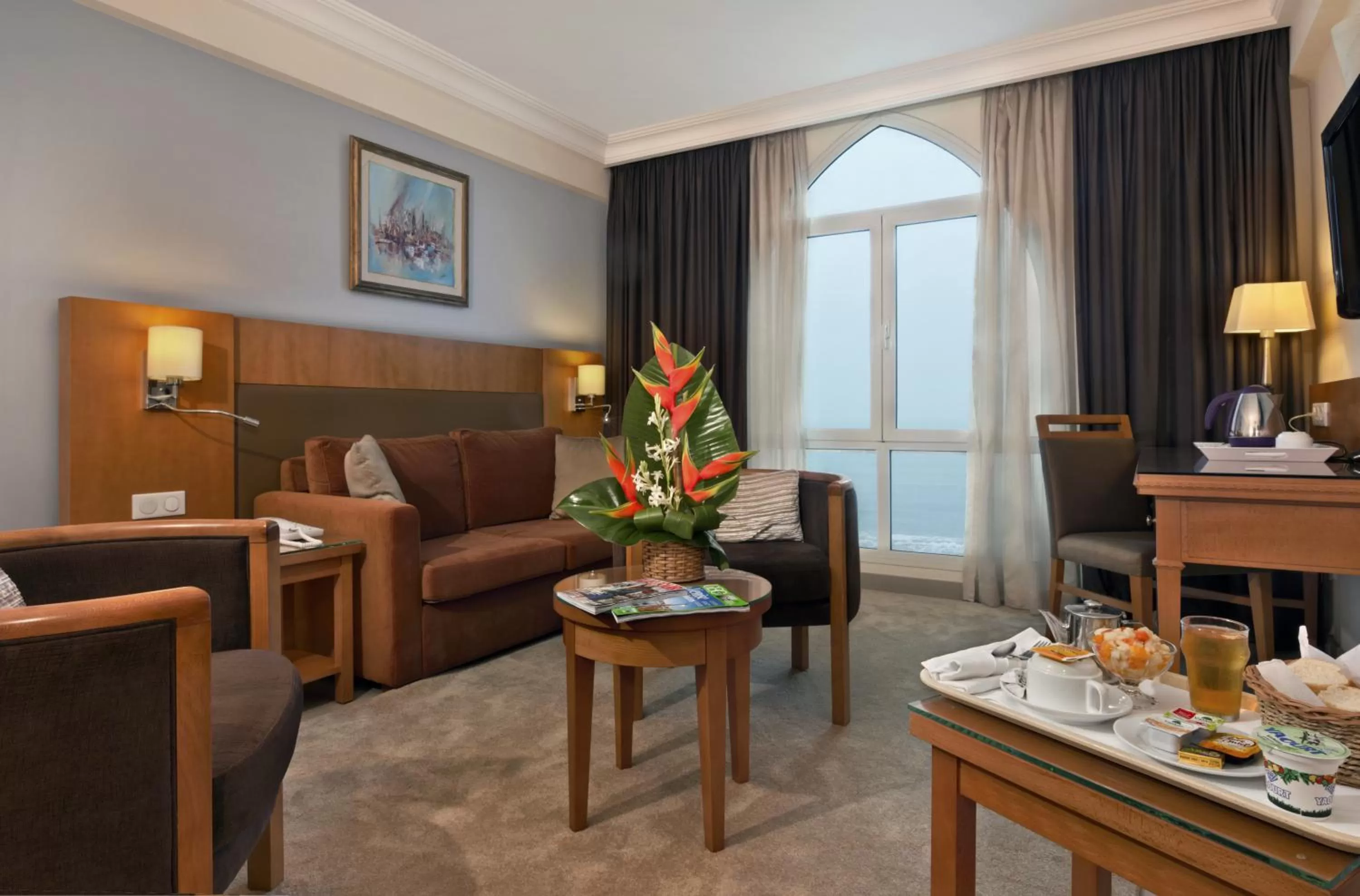 Living room in Azalaï Hôtel Cotonou