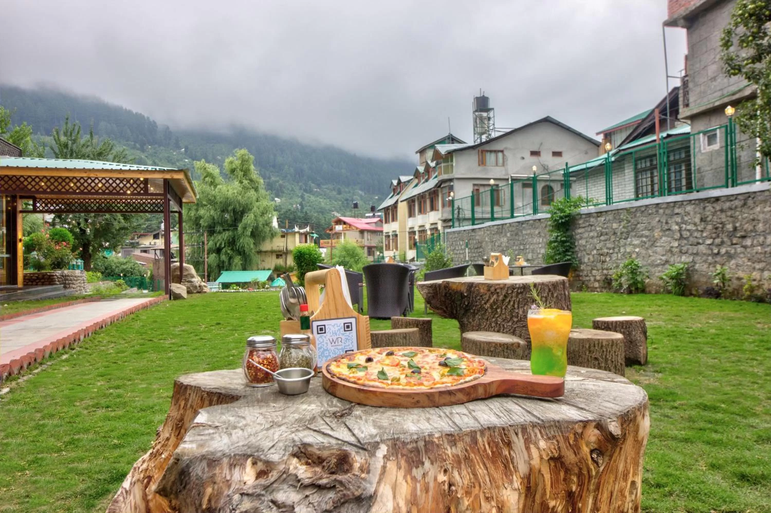 Garden view in Woodrock Luxury Boutique Hotel