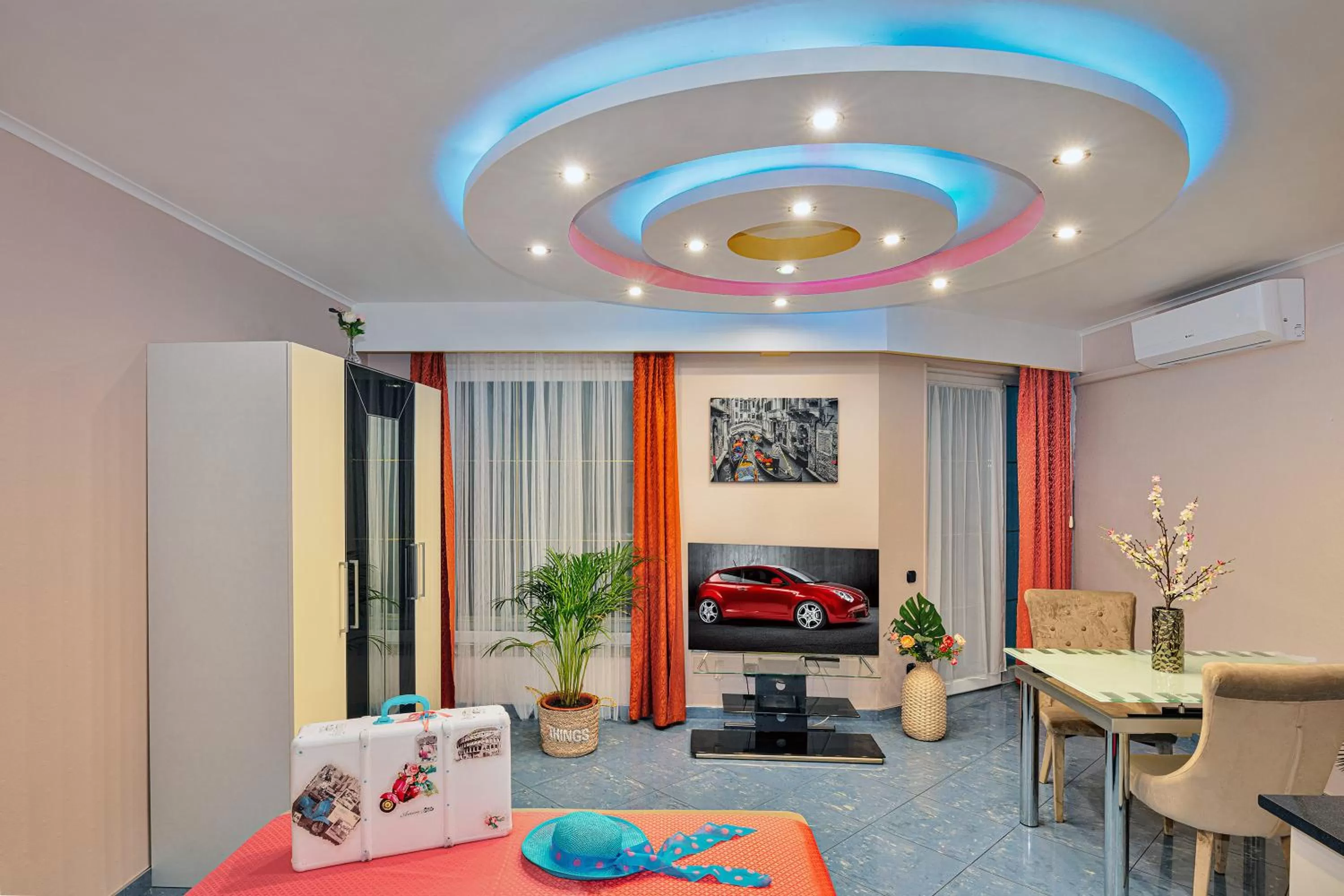 Living room, Seating Area in Vintiamo Apartmanok