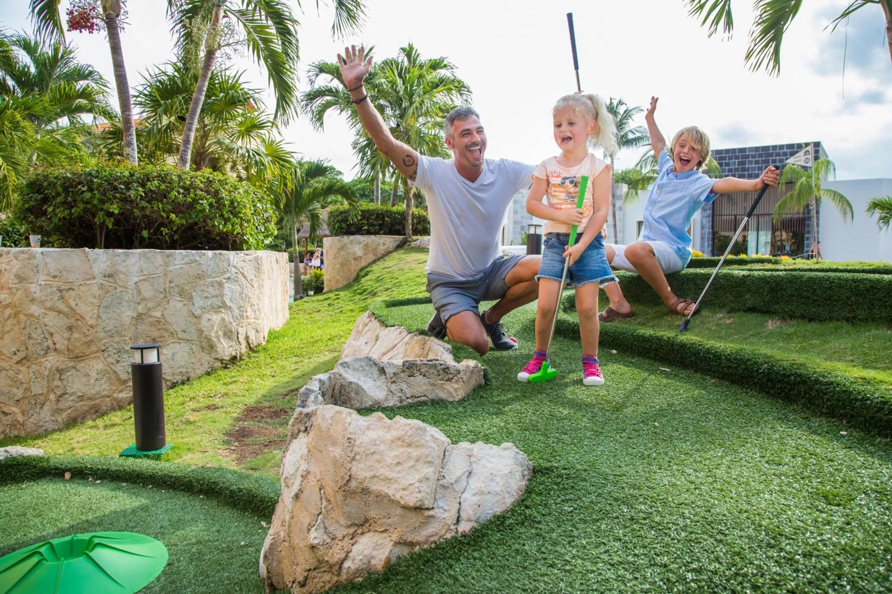 Minigolf in Sandos Playacar All Inclusive