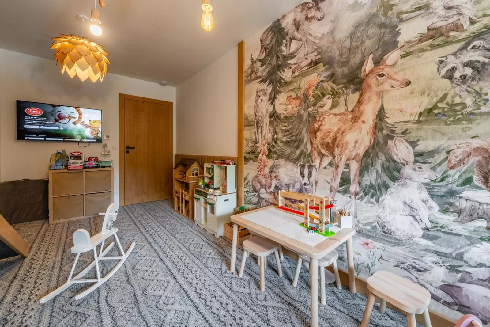 Seating area in Rezydencja Górska Odkryj Zakopane