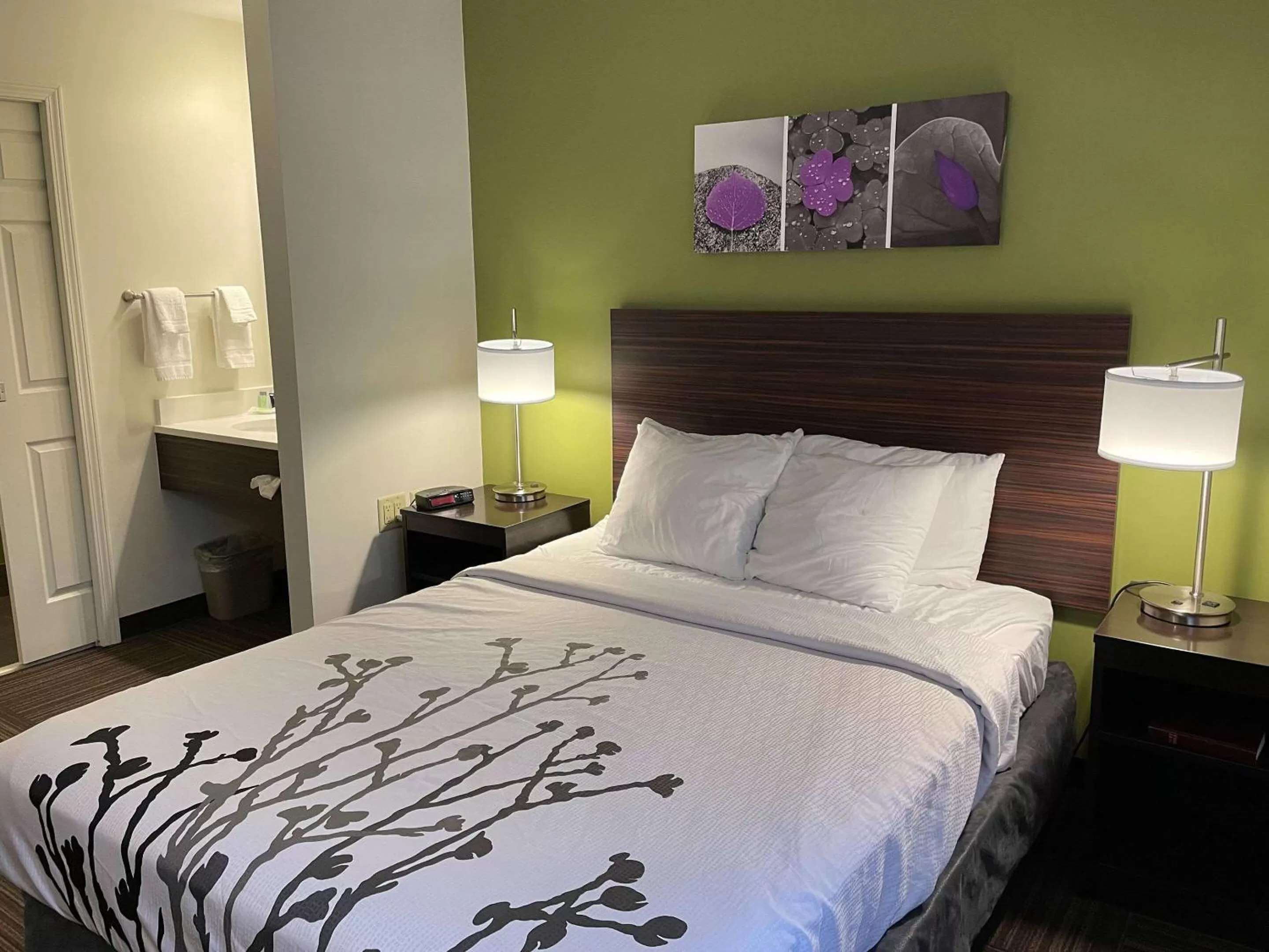 Photo of the whole room, Bed in Sleep Inn